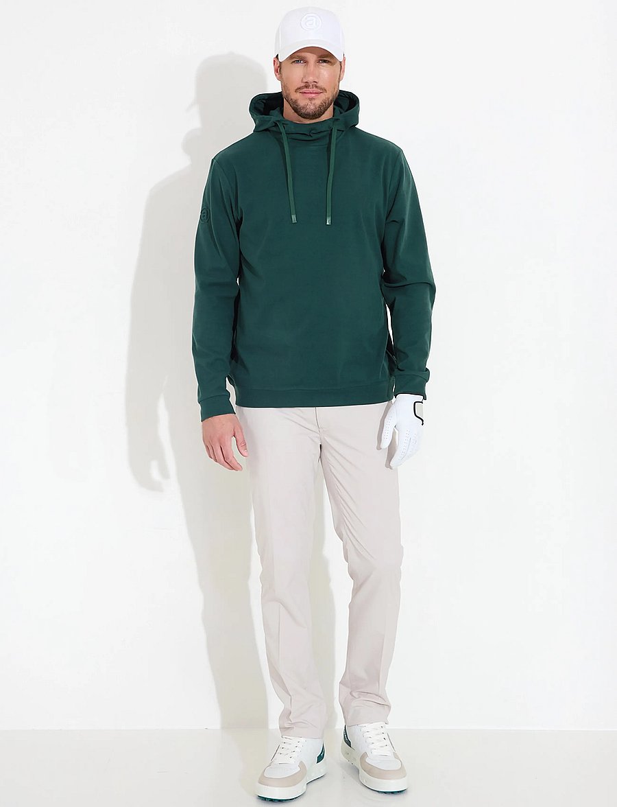 Abacus - Mens Banff hoodie - sweatshirts - course green - 3