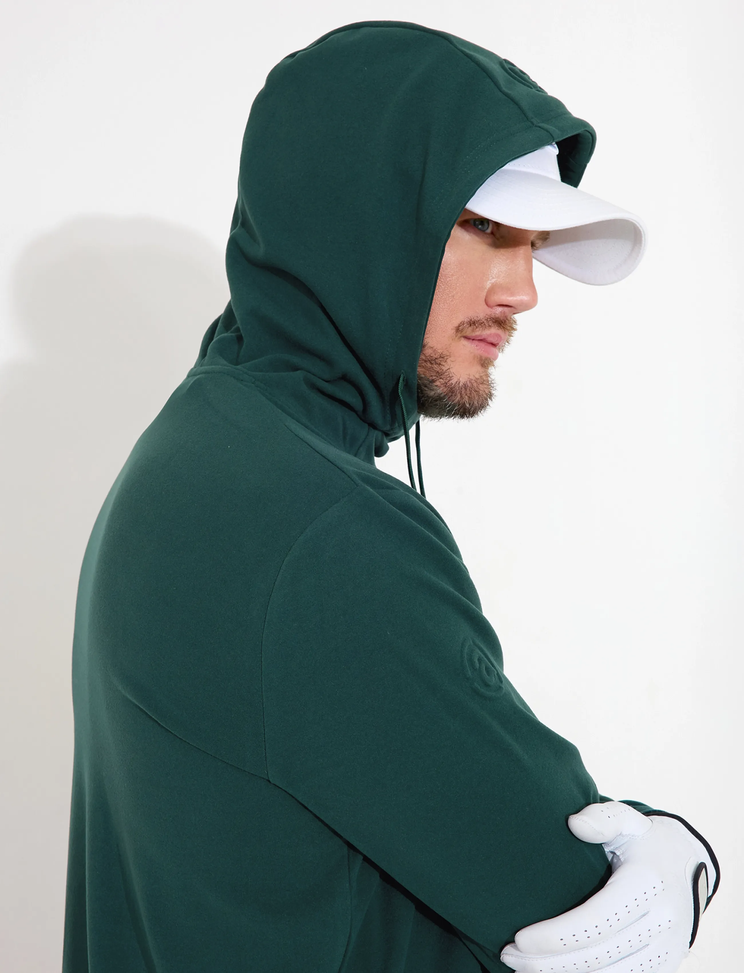 Abacus - Mens Banff hoodie - huvtröjor - course green - 4
