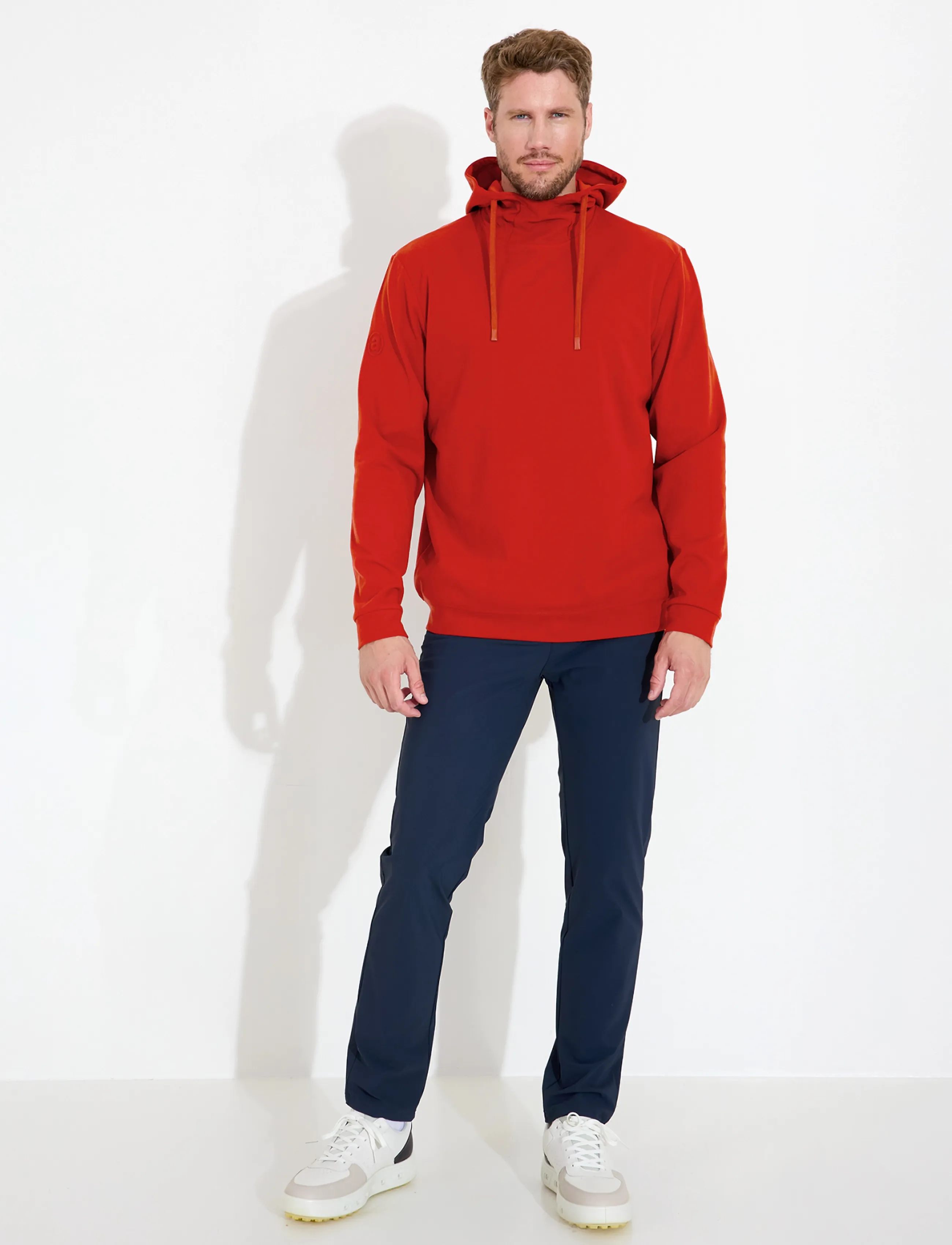 Abacus - Mens Banff hoodie - sweatshirts - crimson - 3