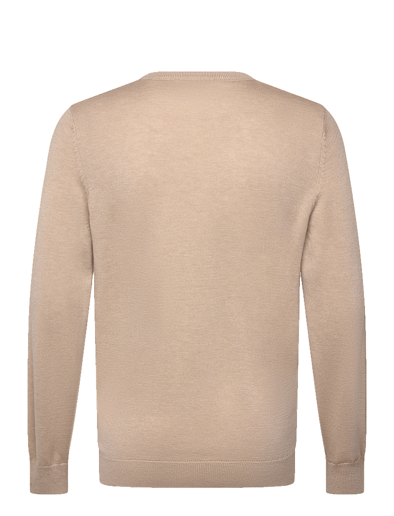 Abacus - Mens Liffin V-neck pullover - sweatshirts - sandshell - 2