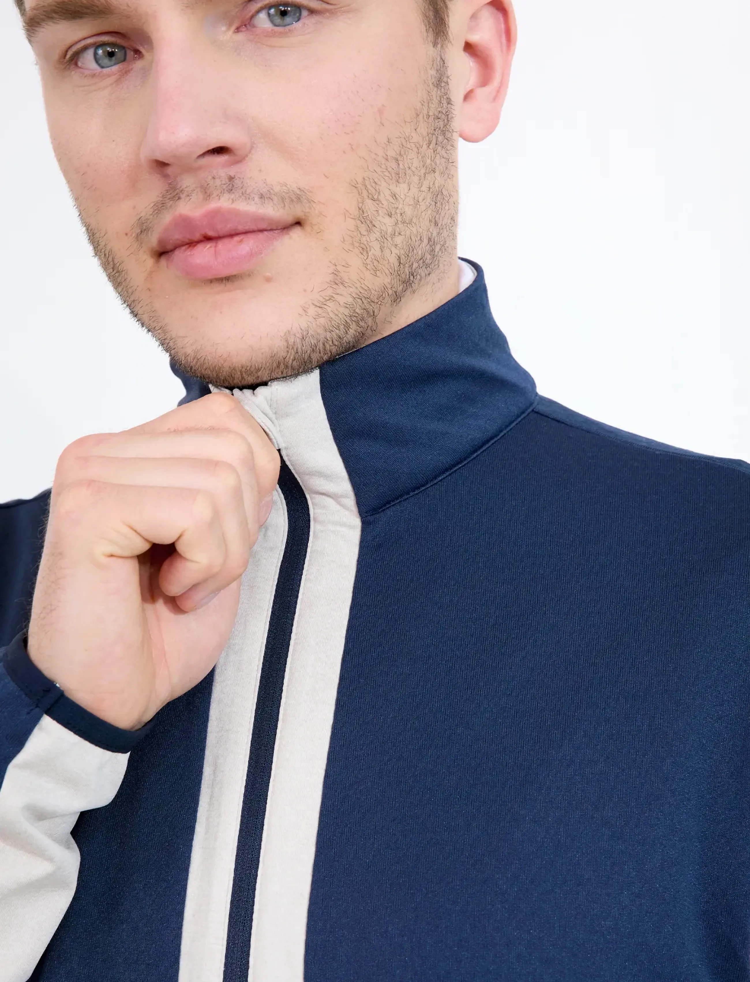 Abacus Mens Erne midlayer - Streetstyle - CLAM MELANGE / beige