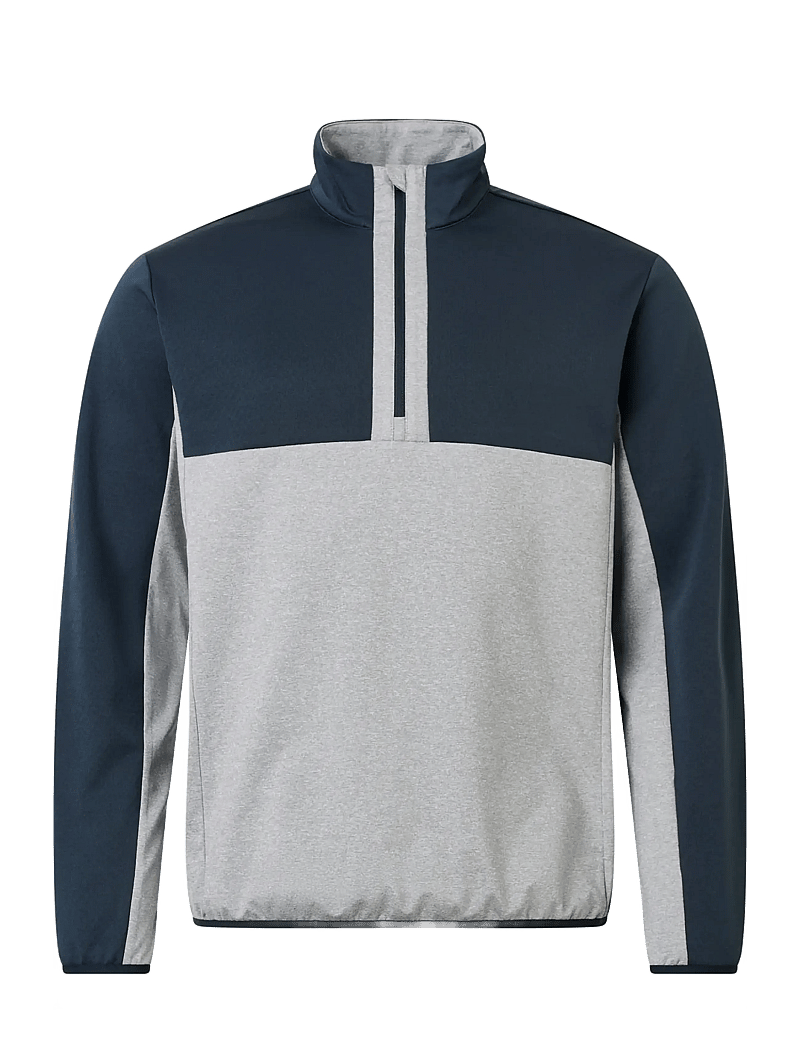 Abacus - Mens Erne midlayer - fleece & midlayer - lt.greymelange - 1
