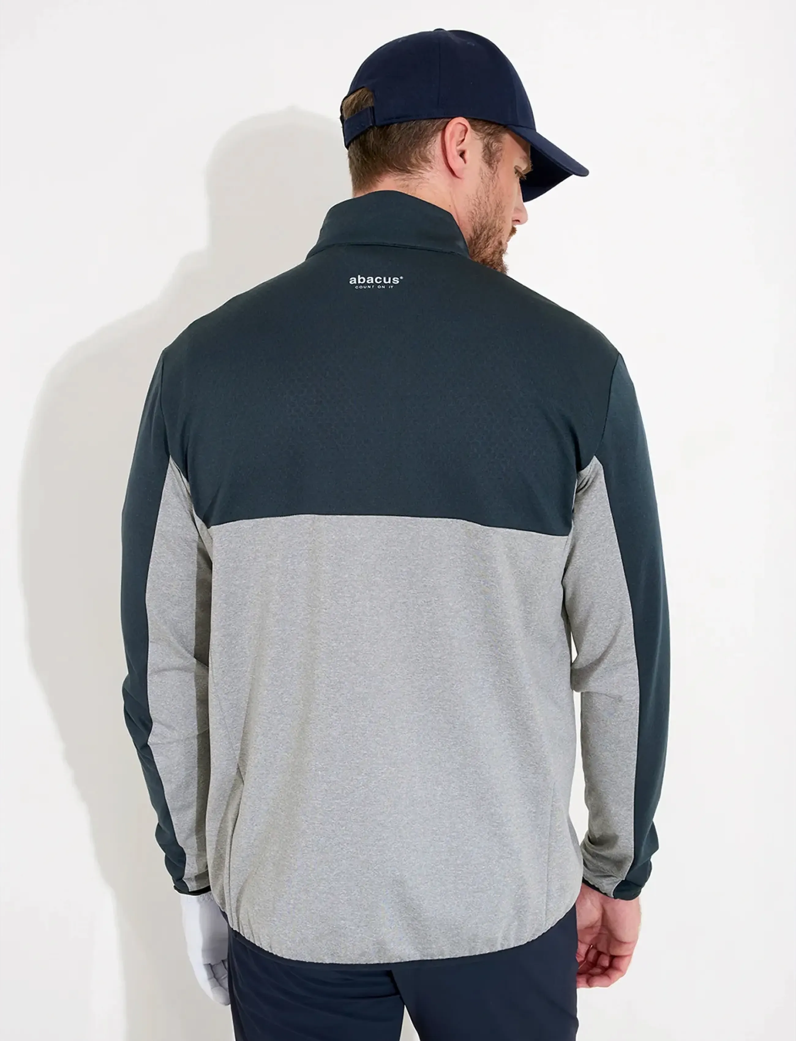 Abacus - Mens Erne midlayer - fleece og mellemlag - lt.greymelange - 2