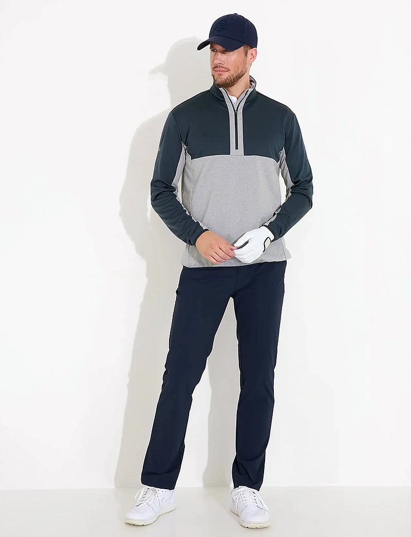 Abacus - Mens Erne midlayer - fleece & midlayer - lt.greymelange - 3