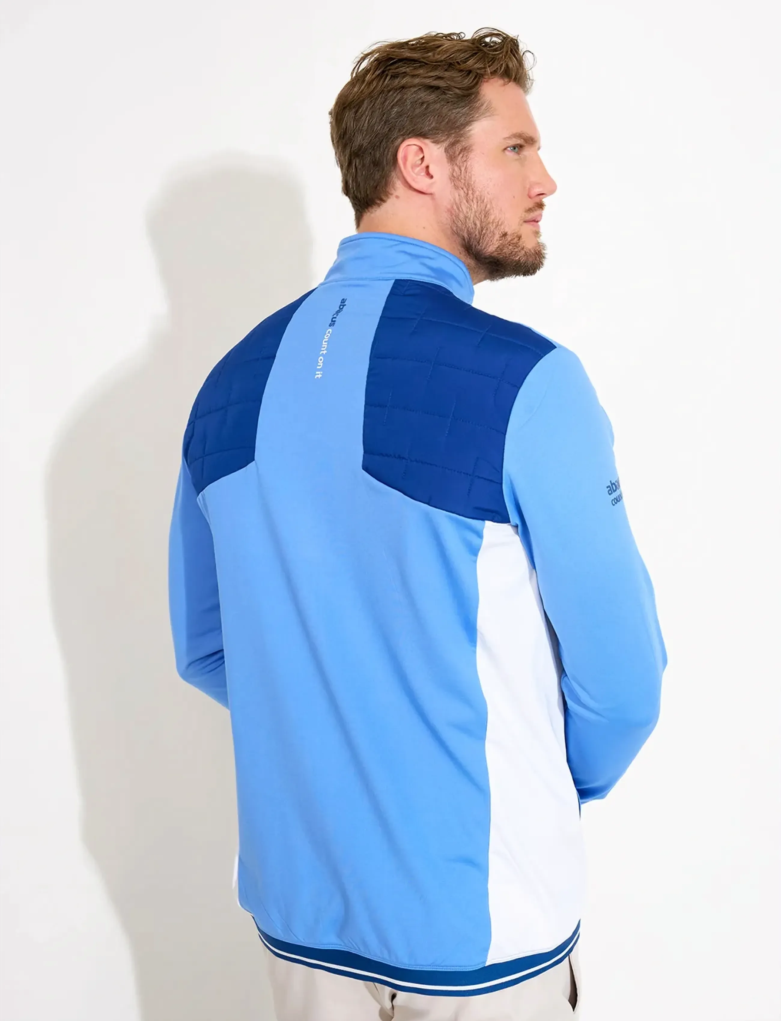 Abacus - Mens Birkdale midlayer - fleece - heaven - 3