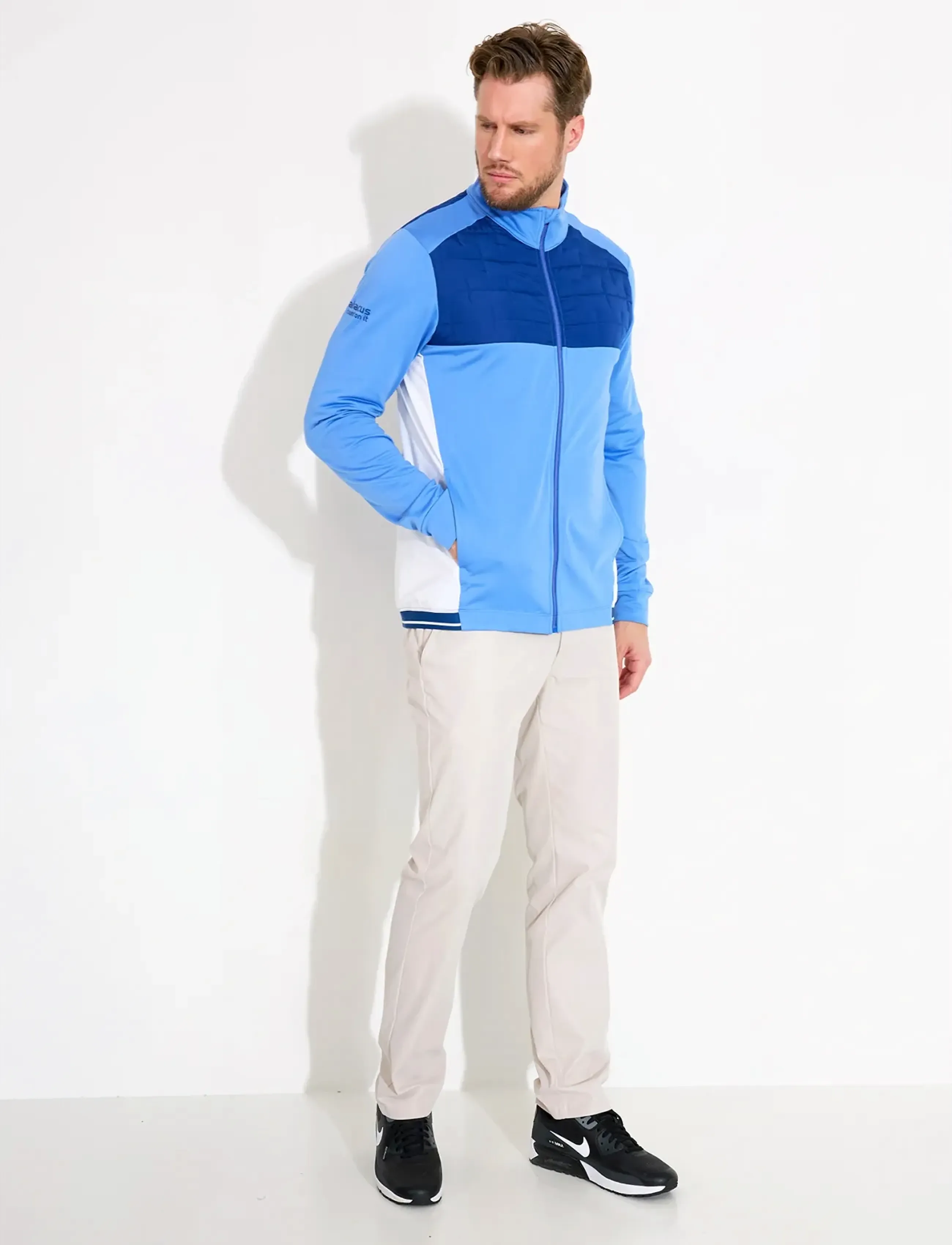 Abacus - Mens Birkdale midlayer - fleece - heaven - 4