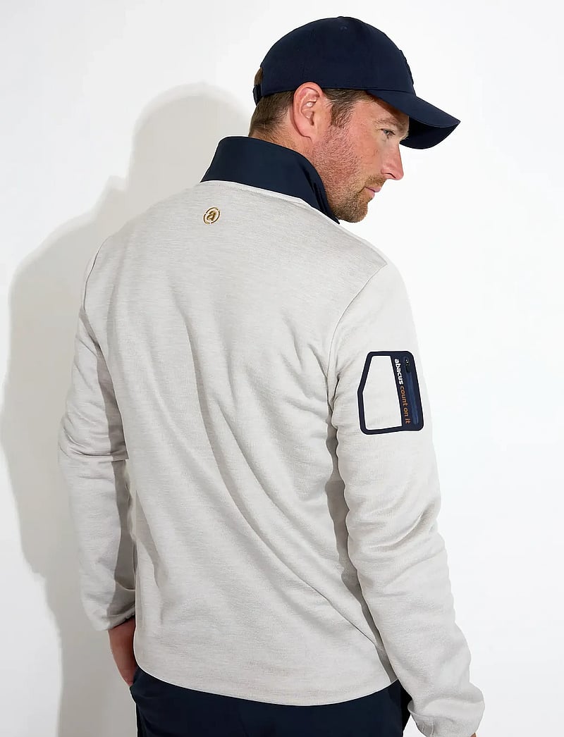 Abacus - Mens Arden midlayer - fleece en midlayers - clam - 2