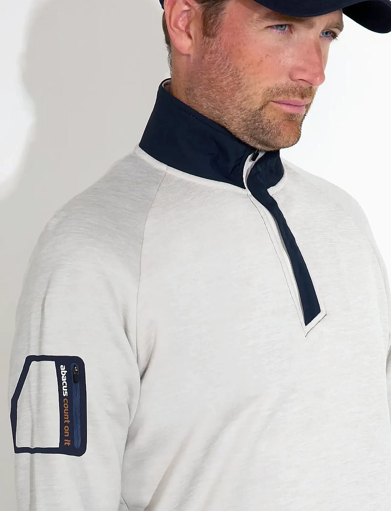 Abacus - Mens Arden midlayer - fleece en midlayers - clam - 4