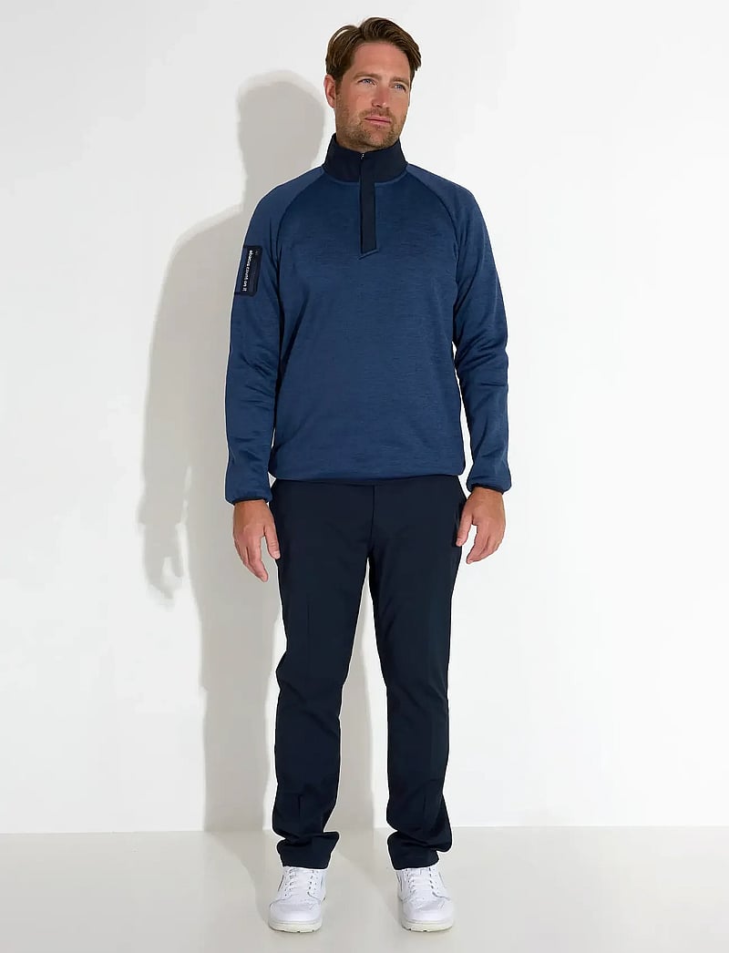 Abacus - Mens Arden midlayer - fleece og mellemlag - steelblue - 3