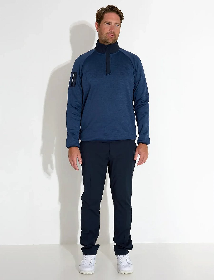 Abacus - Mens Arden midlayer - fleece & midlayer - steelblue - 3