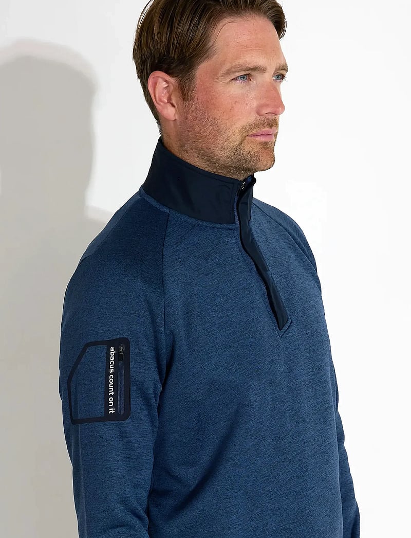 Abacus - Mens Arden midlayer - fleece og mellemlag - steelblue - 4