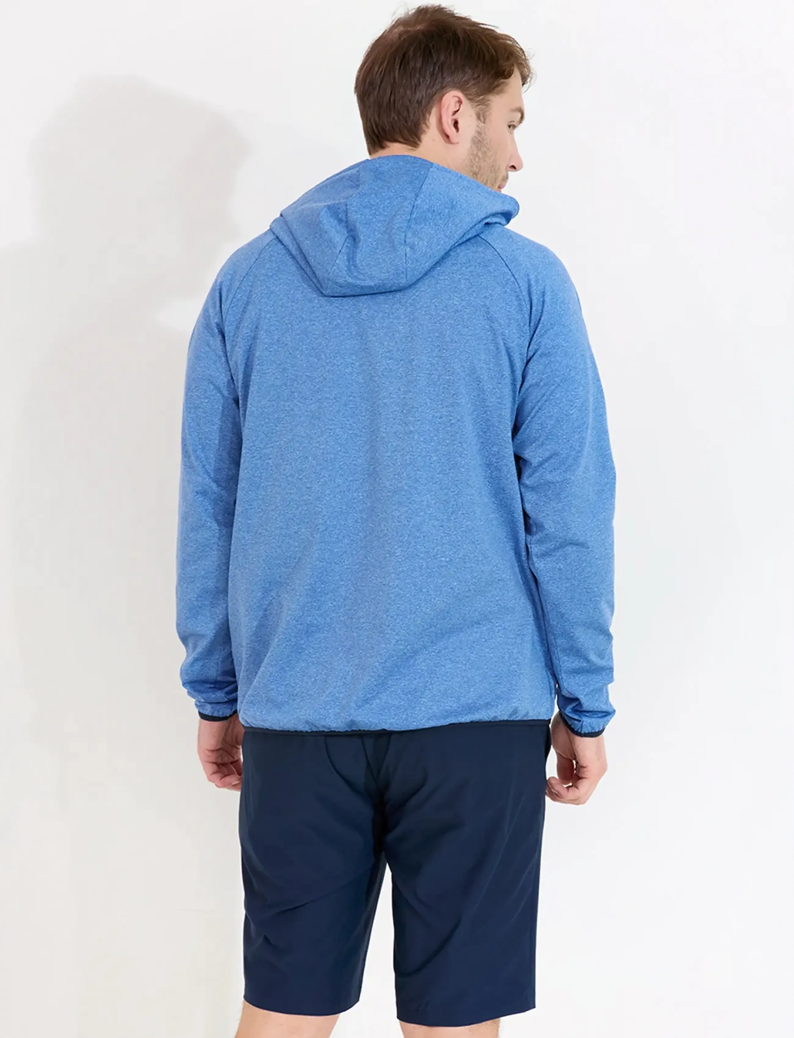 Abacus - Mens Loop hoodie - tops - horizon blue - 2
