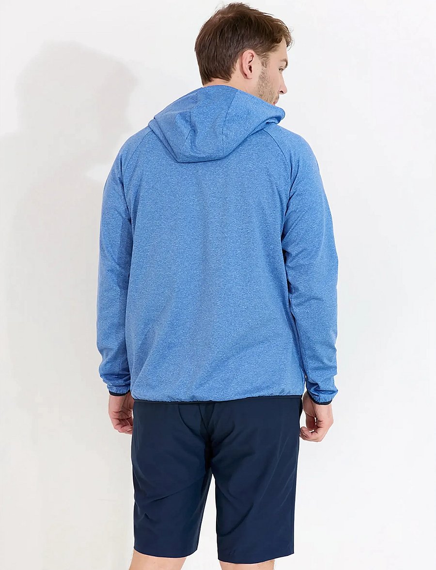 Abacus - Mens Loop hoodie - sweatshirts - horizon blue - 2