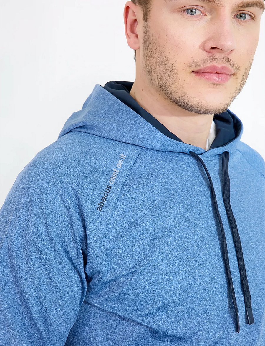 Abacus - Mens Loop hoodie - sweatshirts - horizon blue - 5