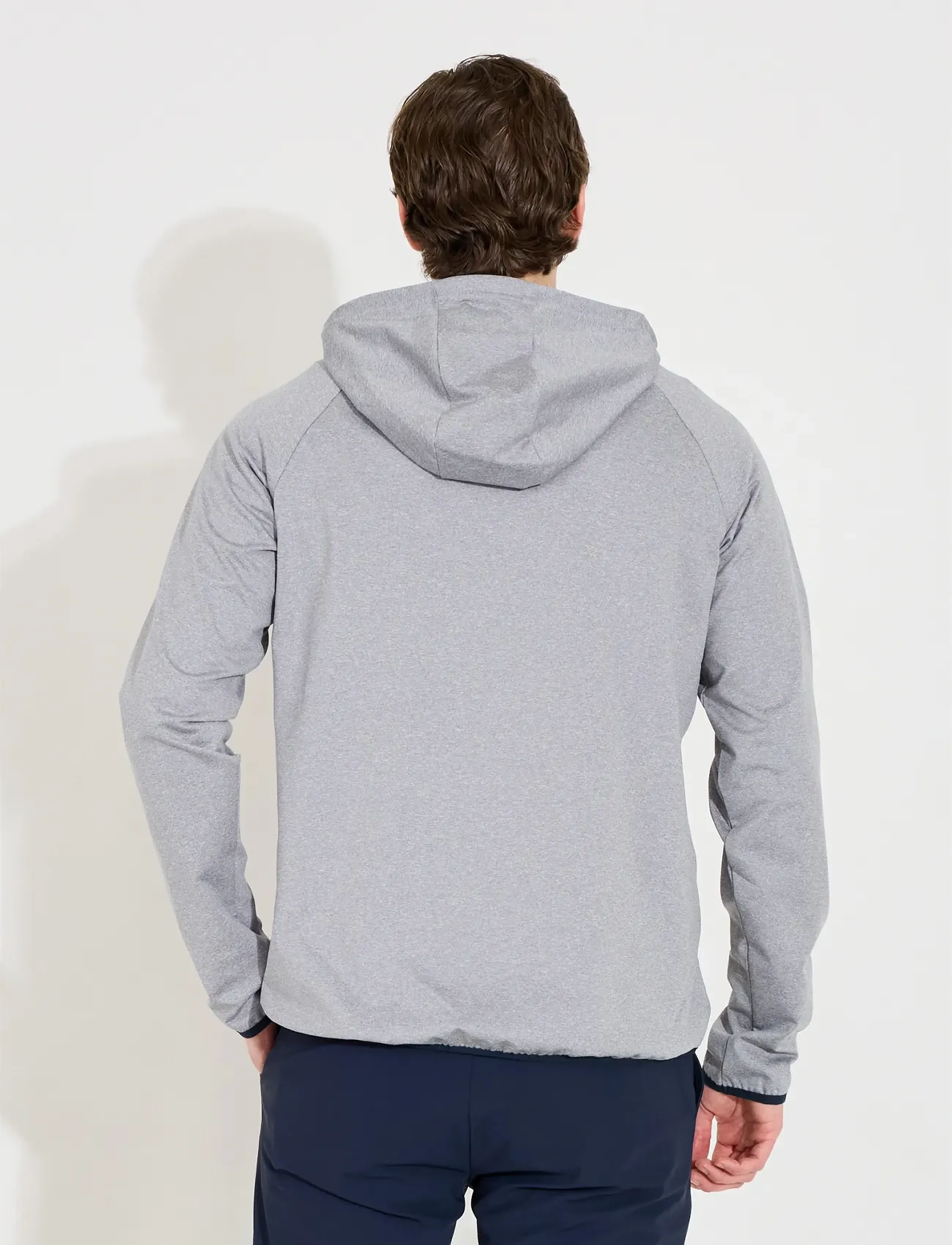 Abacus - Mens Loop hoodie - oberteile - lt.greymelange - 2