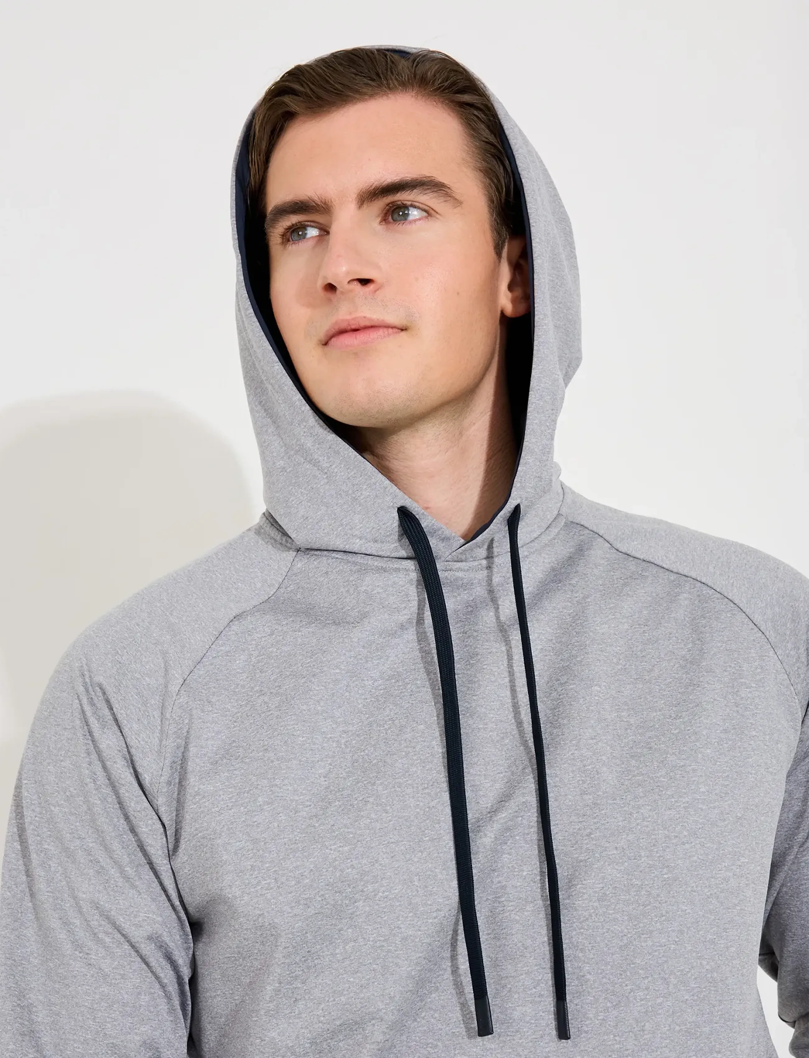 Abacus - Mens Loop hoodie - oberteile - lt.greymelange - 4