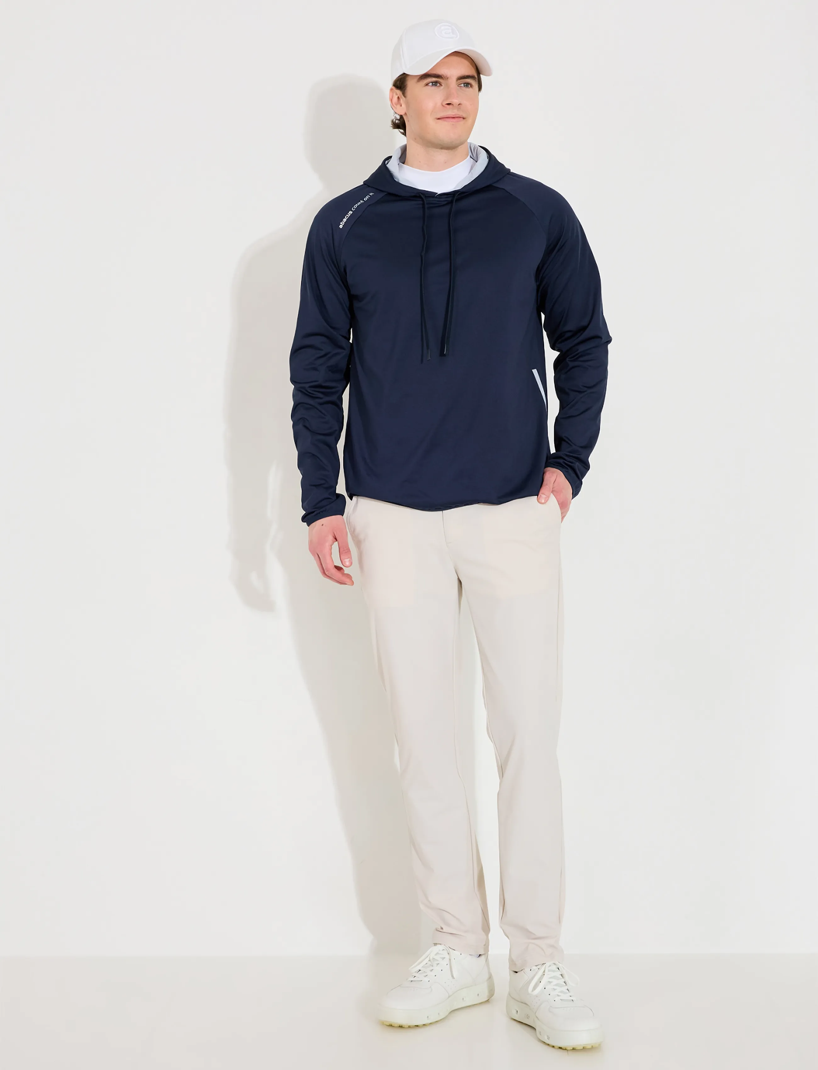 Abacus - Mens Loop hoodie - overdele - navy - 3