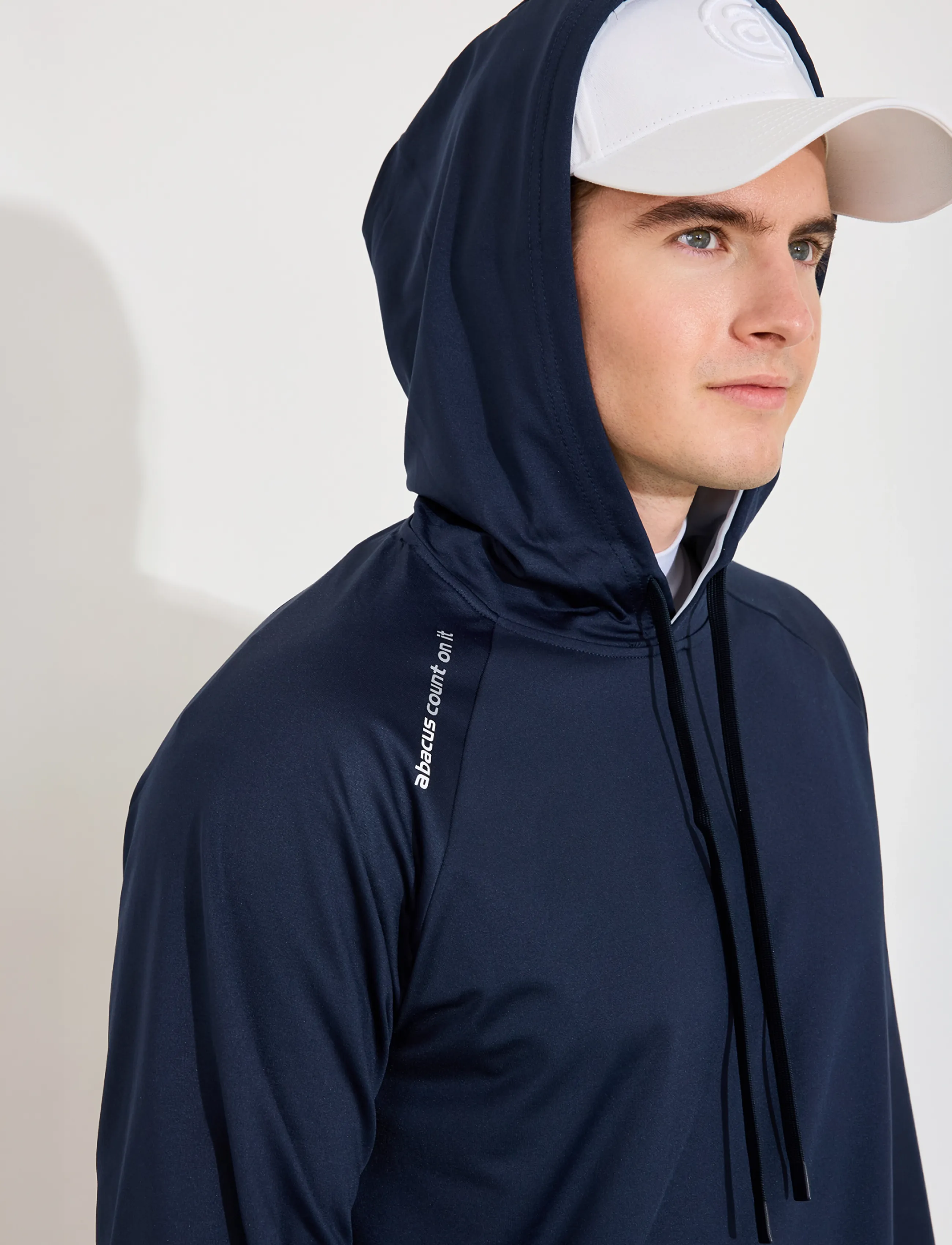 Abacus - Mens Loop hoodie - overdele - navy - 4
