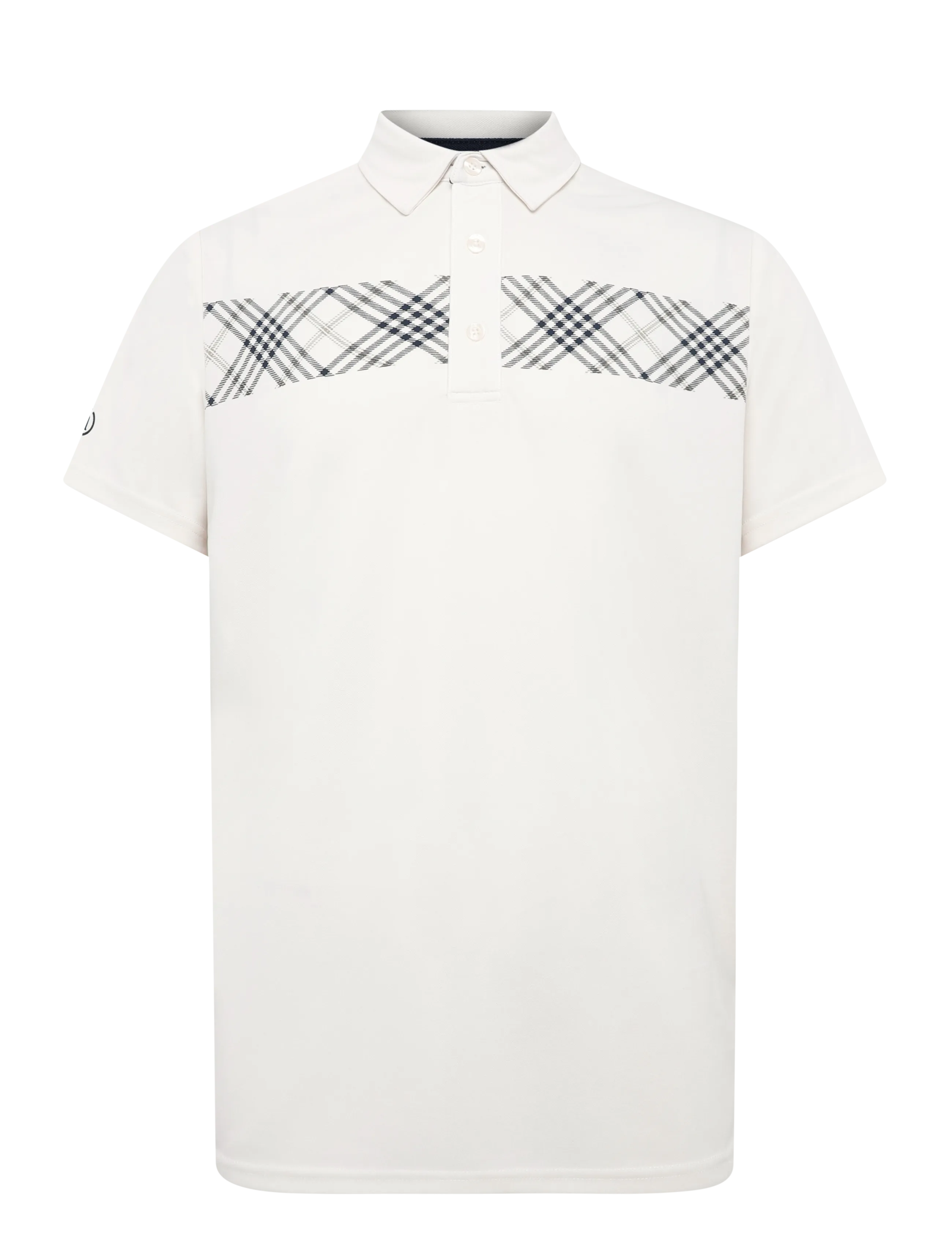 Abacus Mens Cape drycool polo - Pikéer - CLAM / cream