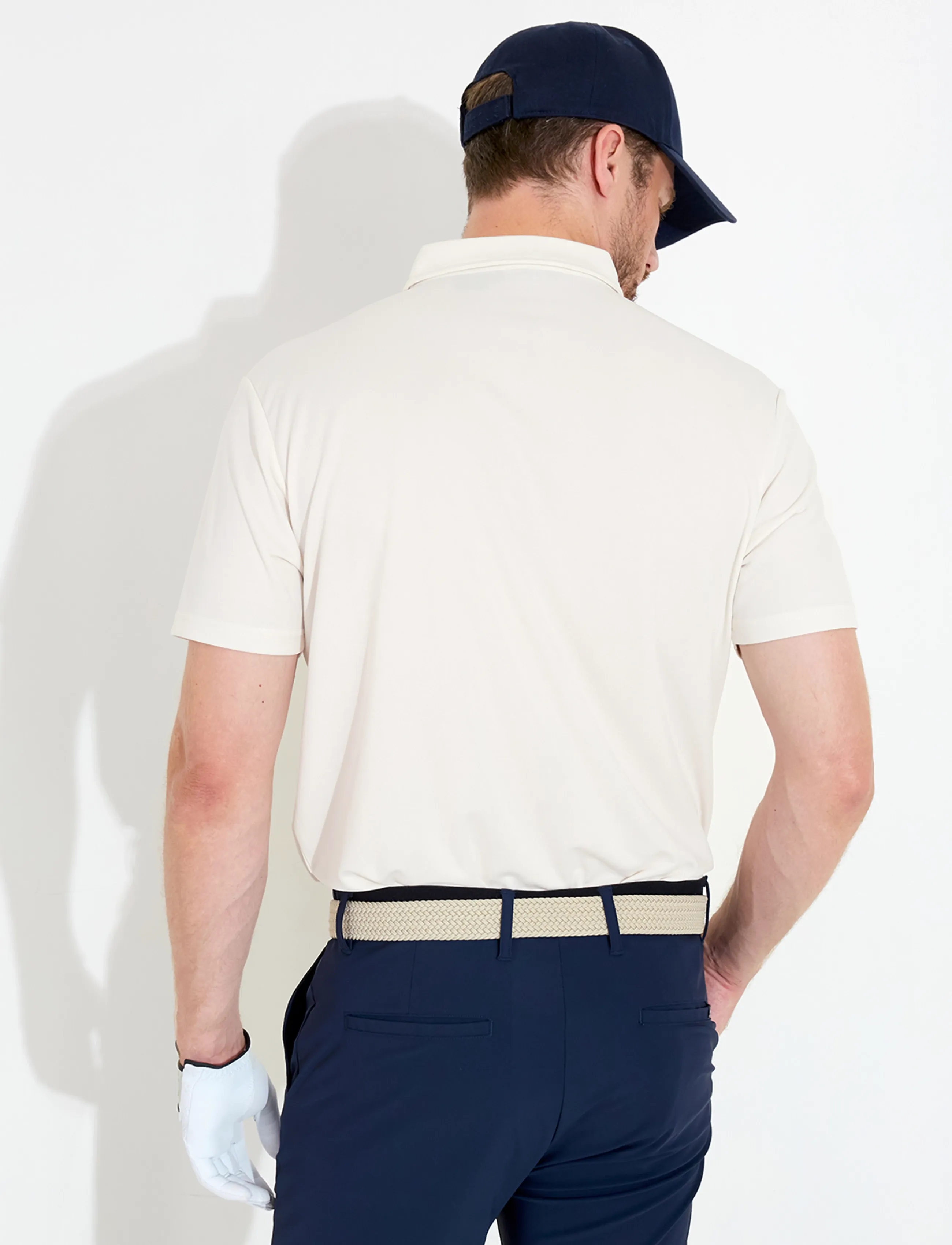 Abacus - Mens Cape drycool polo - toppe & t-shirts - clam - 2