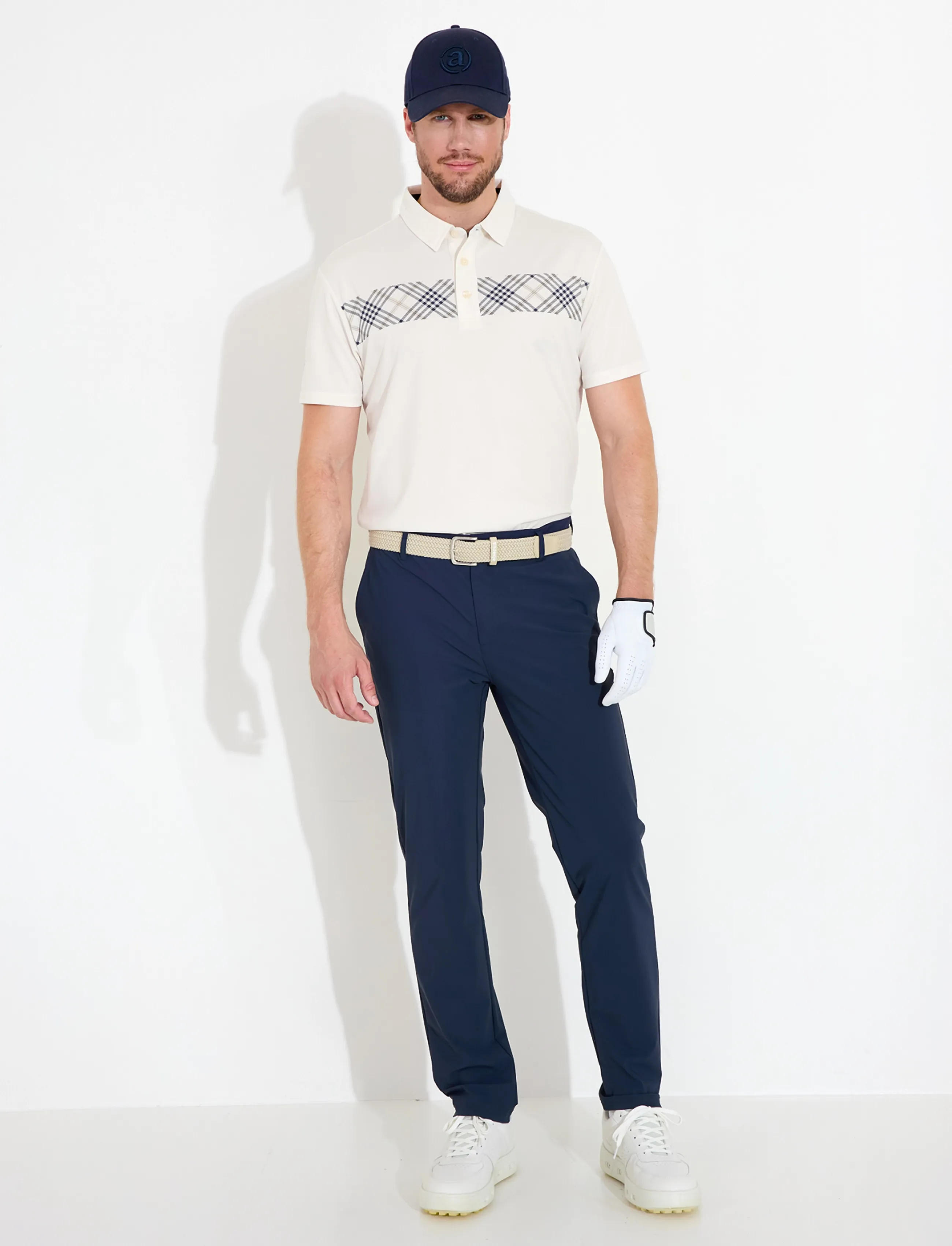 Abacus - Mens Cape drycool polo - toppe & t-shirts - clam - 3