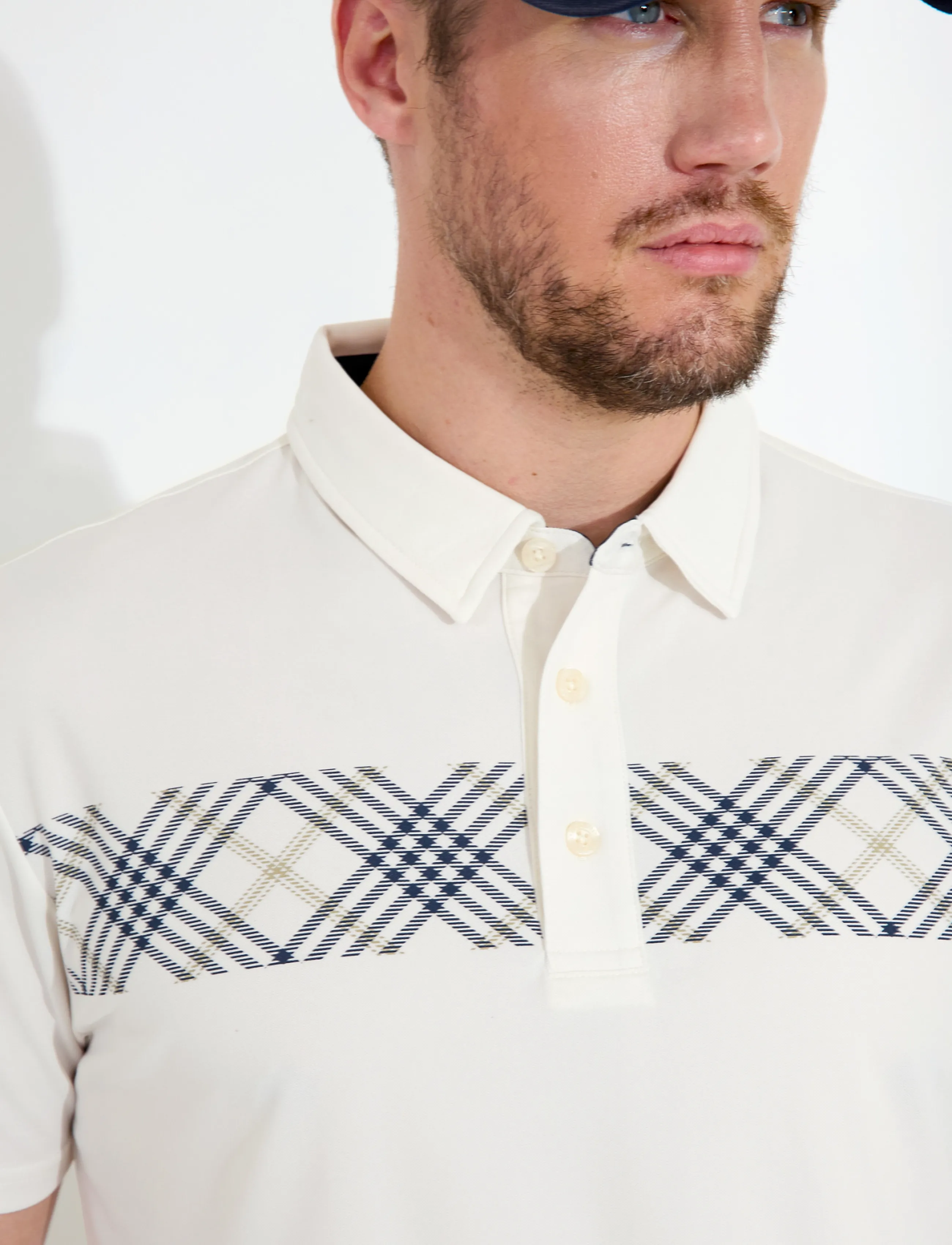 Abacus - Mens Cape drycool polo - toppe & t-shirts - clam - 4