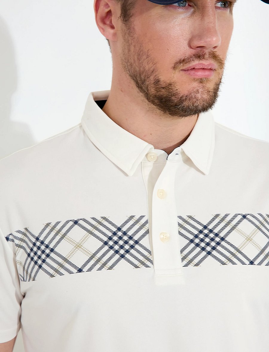 Abacus - Mens Cape drycool polo - toppe & t-shirts - clam - 4