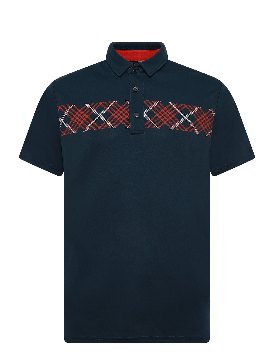 Abacus - Mens Cape drycool polo - koszulki polo - crimson - 1