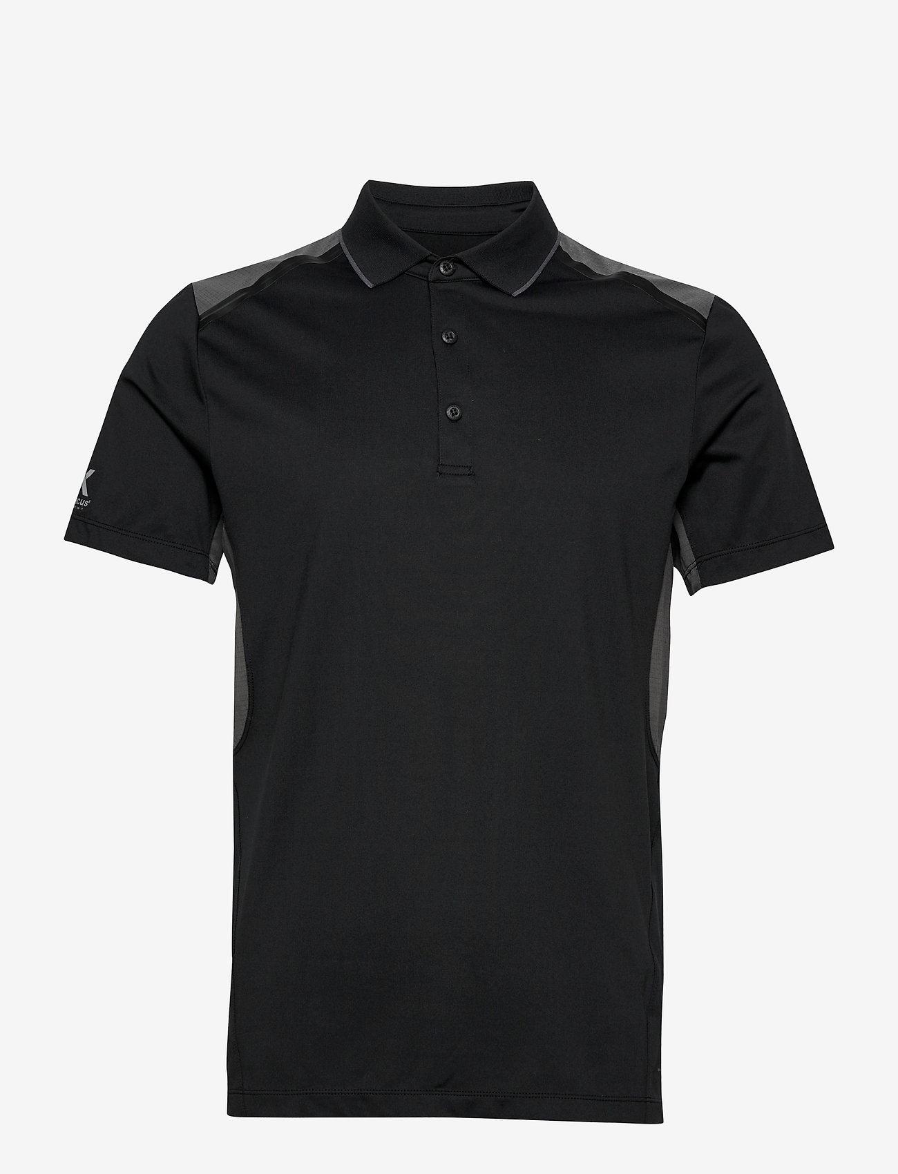 Abacus - Mens Scratch 37.5 polo - short-sleeved polos - black - 0