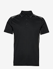 Abacus - Mens Scratch 37.5 polo - polo marškinėliai trumpomis rankovėmis - black - 0