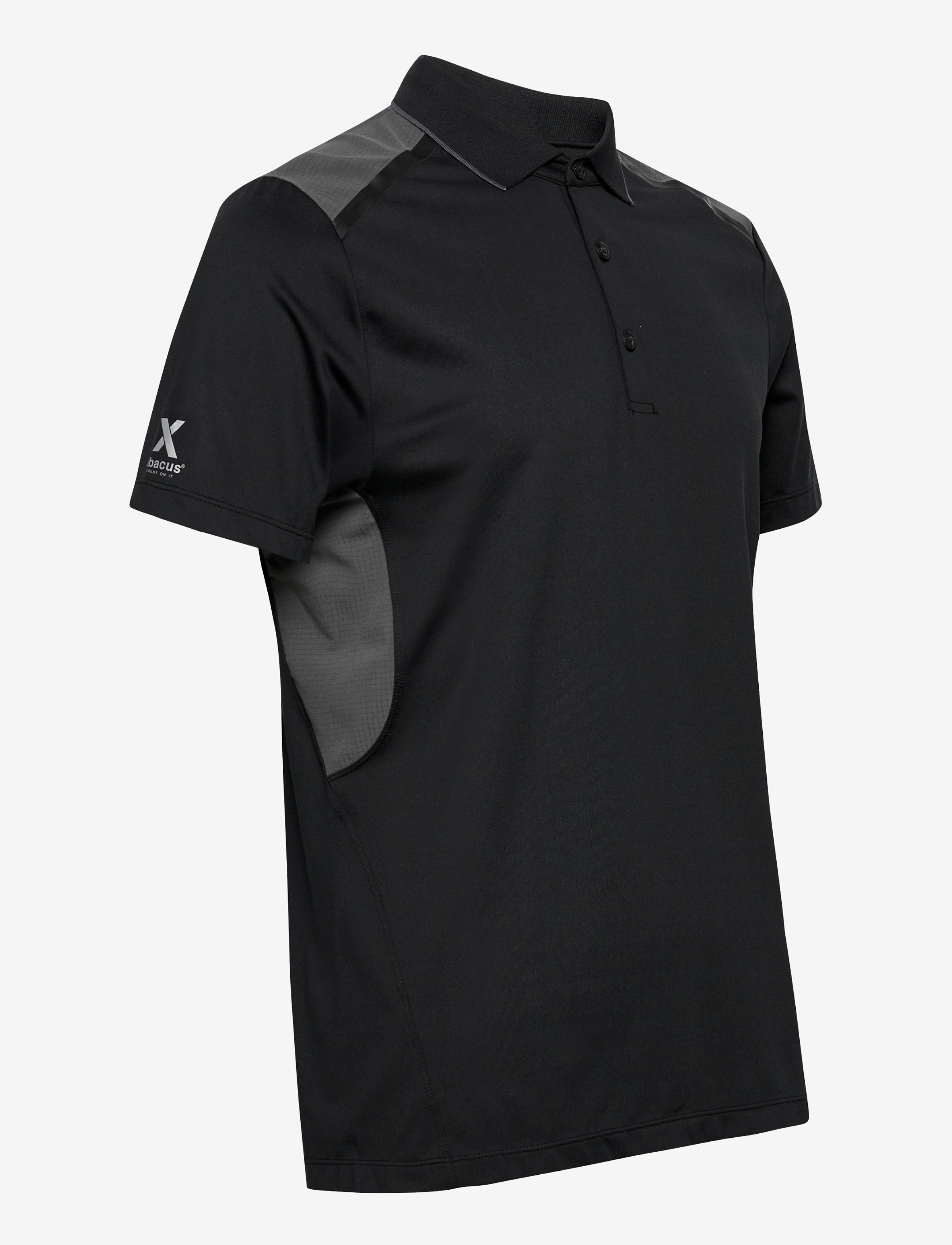 Abacus - Mens Scratch 37.5 polo - black - 2