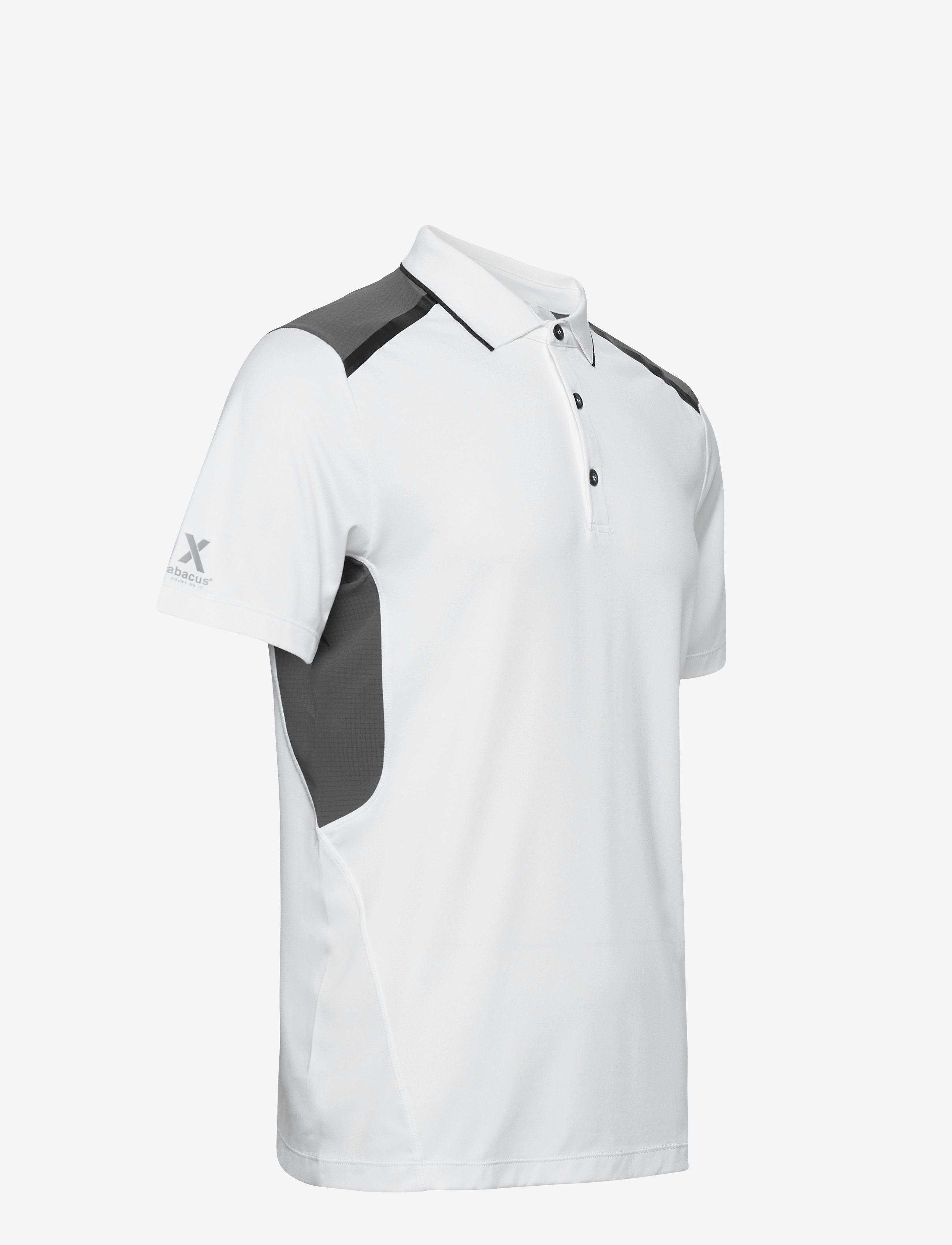Abacus - Mens Scratch 37.5 polo - white - 2