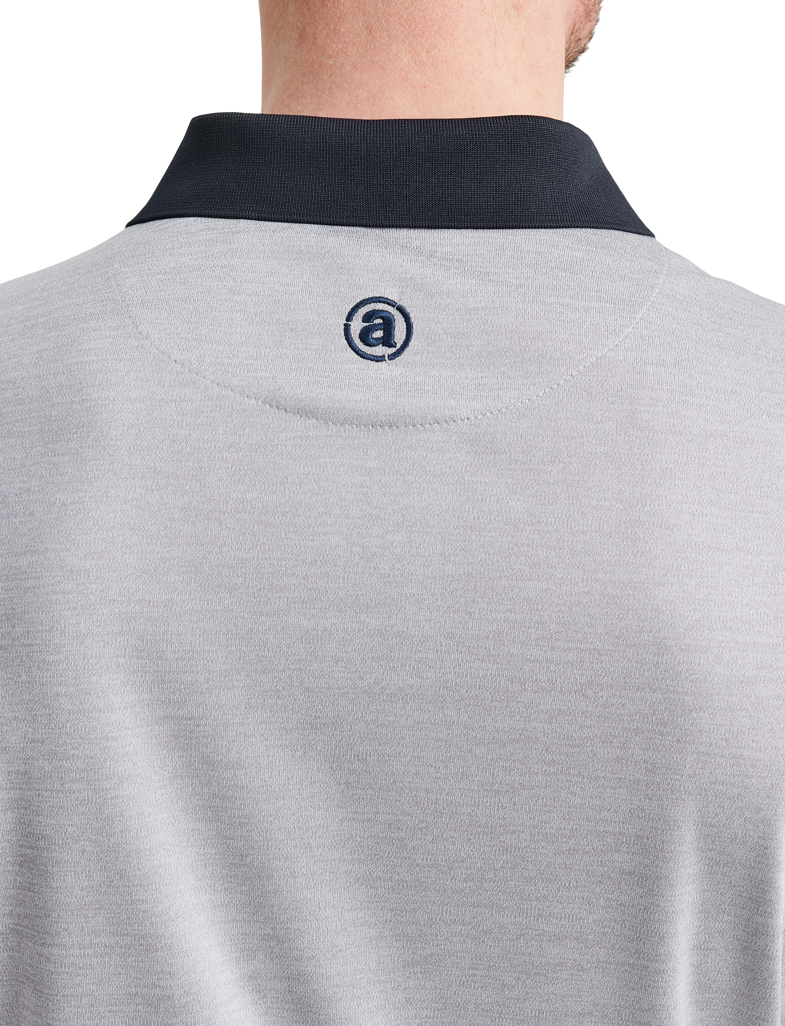 Abacus - Mens Hudson drycool polo - lt.greymelange - 5