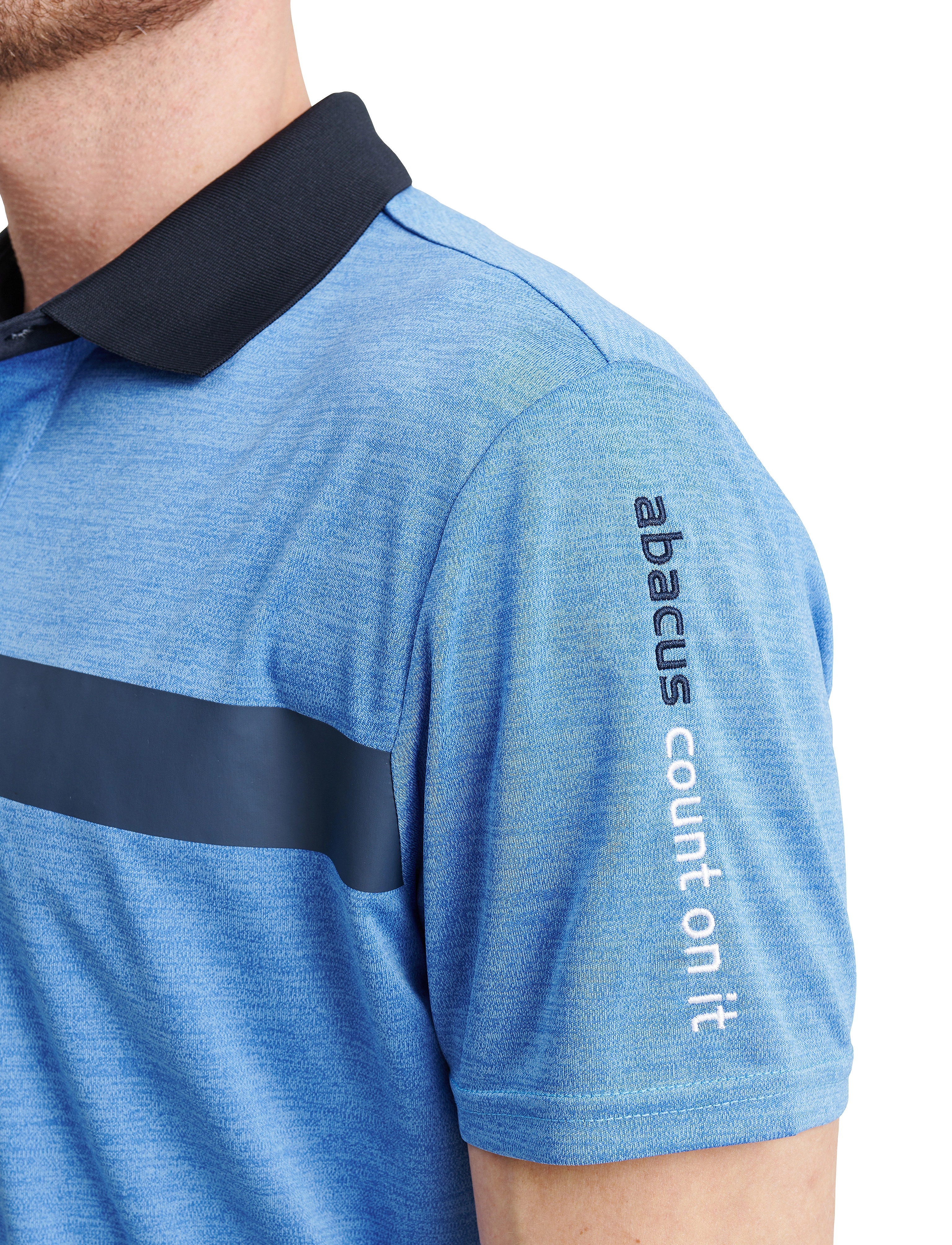 Abacus - Mens Hudson drycool polo - skyblue - 3