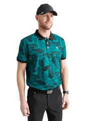 Abacus - Mens Wickham drycool polo - polos - teal - 2