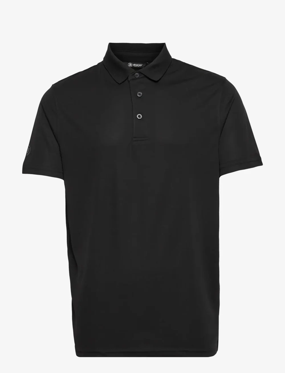 Abacus - Mens Cray drycool polo - toppe & t-shirts - black - 1