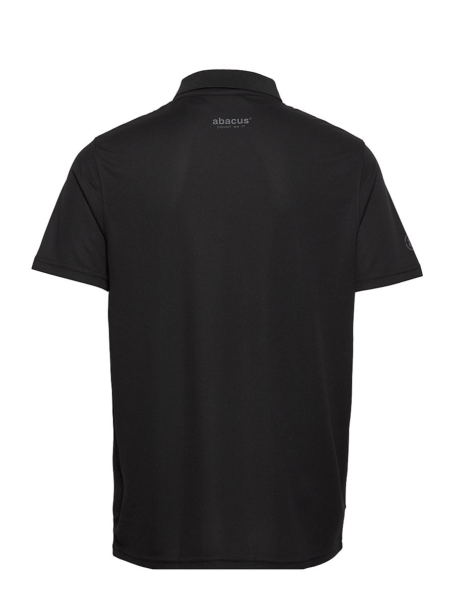 Abacus - Mens Cray drycool polo - oberteile & t-shirts - black - 2
