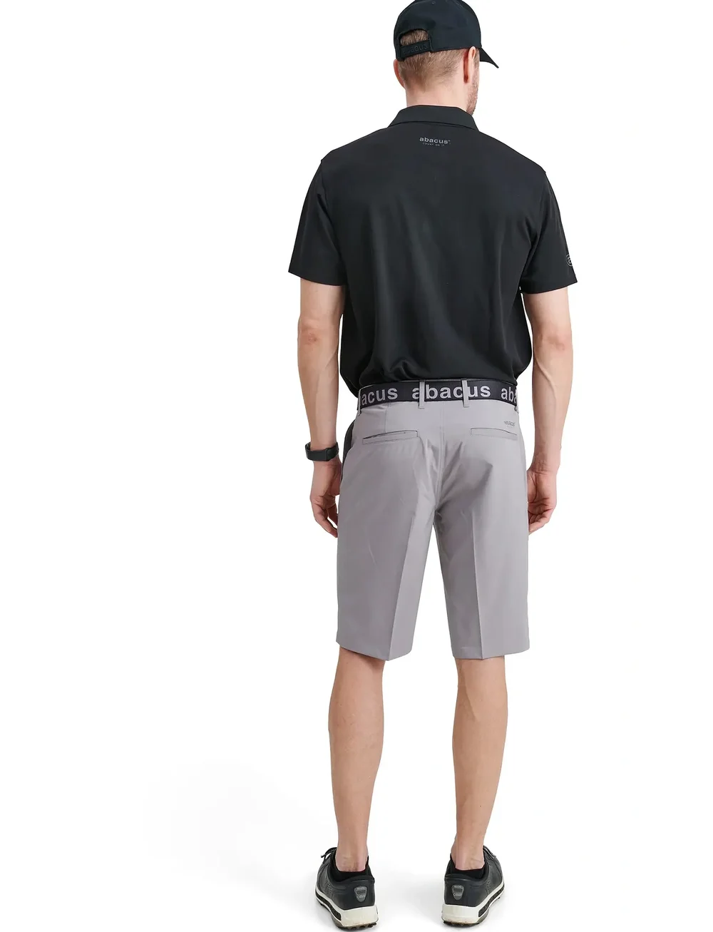 Abacus - Mens Cray drycool polo - toppe & t-shirts - black - 4