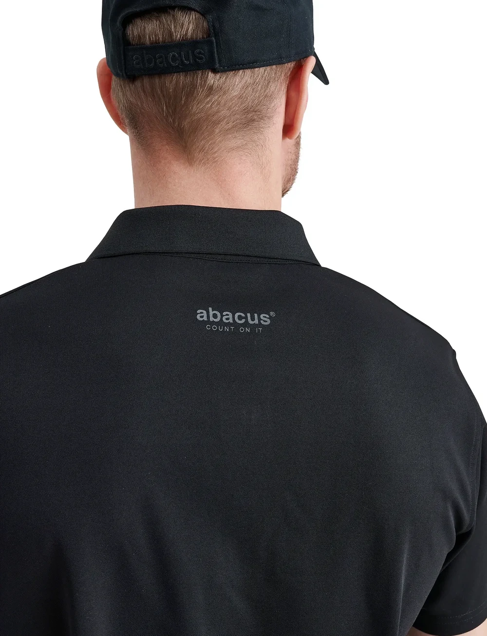 Abacus - Mens Cray drycool polo - toppe & t-shirts - black - 5