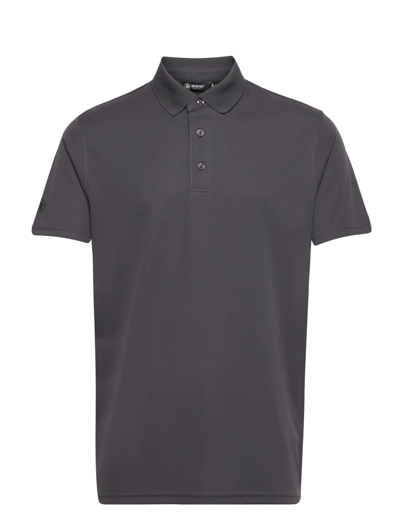Abacus Mens Cray drycool polo - Abacus - DK.GREY / grey