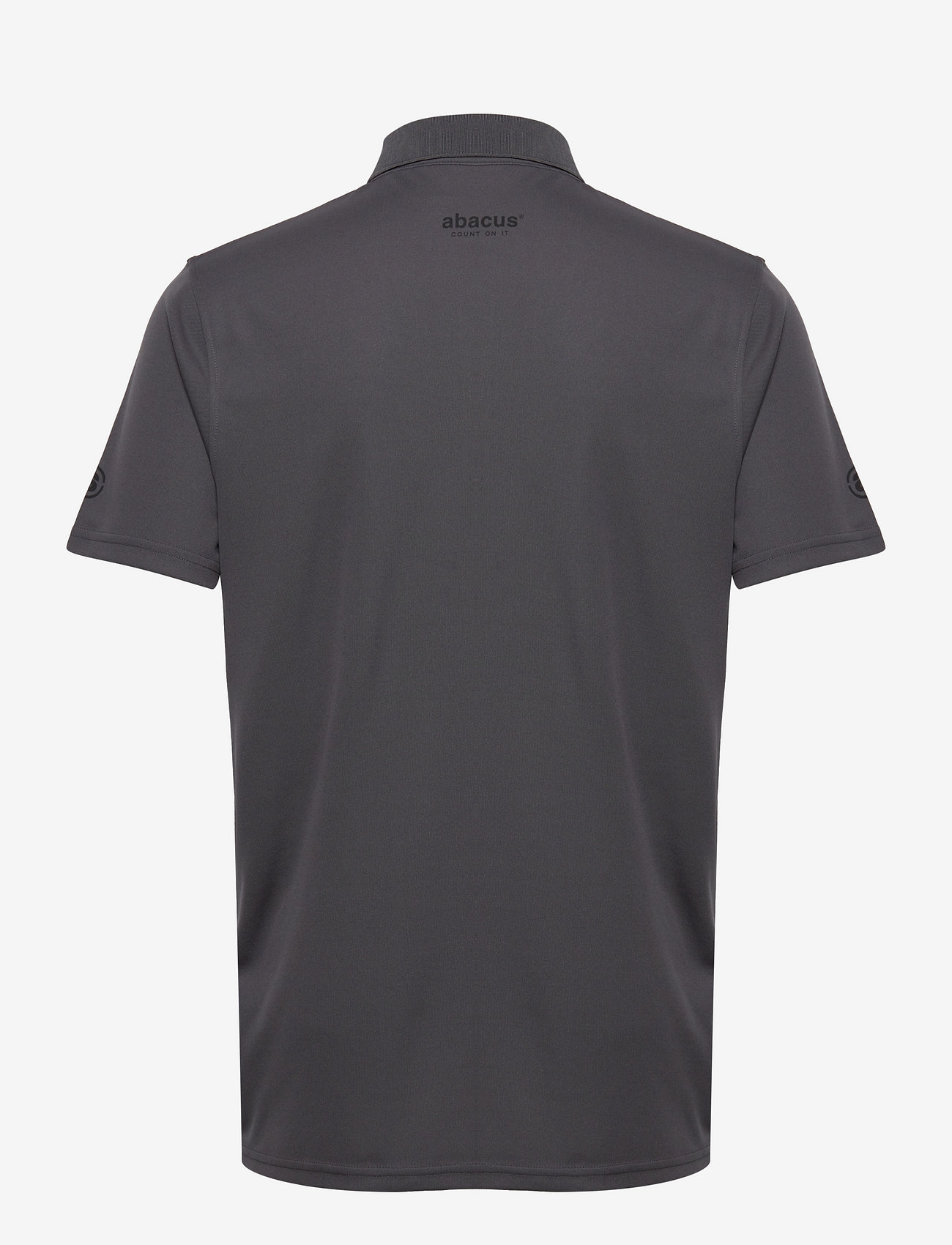 Abacus - Mens Cray drycool polo - toppe & t-shirts - dk.grey - 1