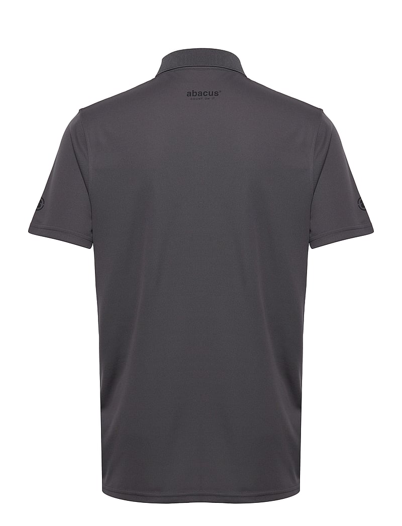 Abacus - Mens Cray drycool polo - toppe & t-shirts - dk.grey - 1
