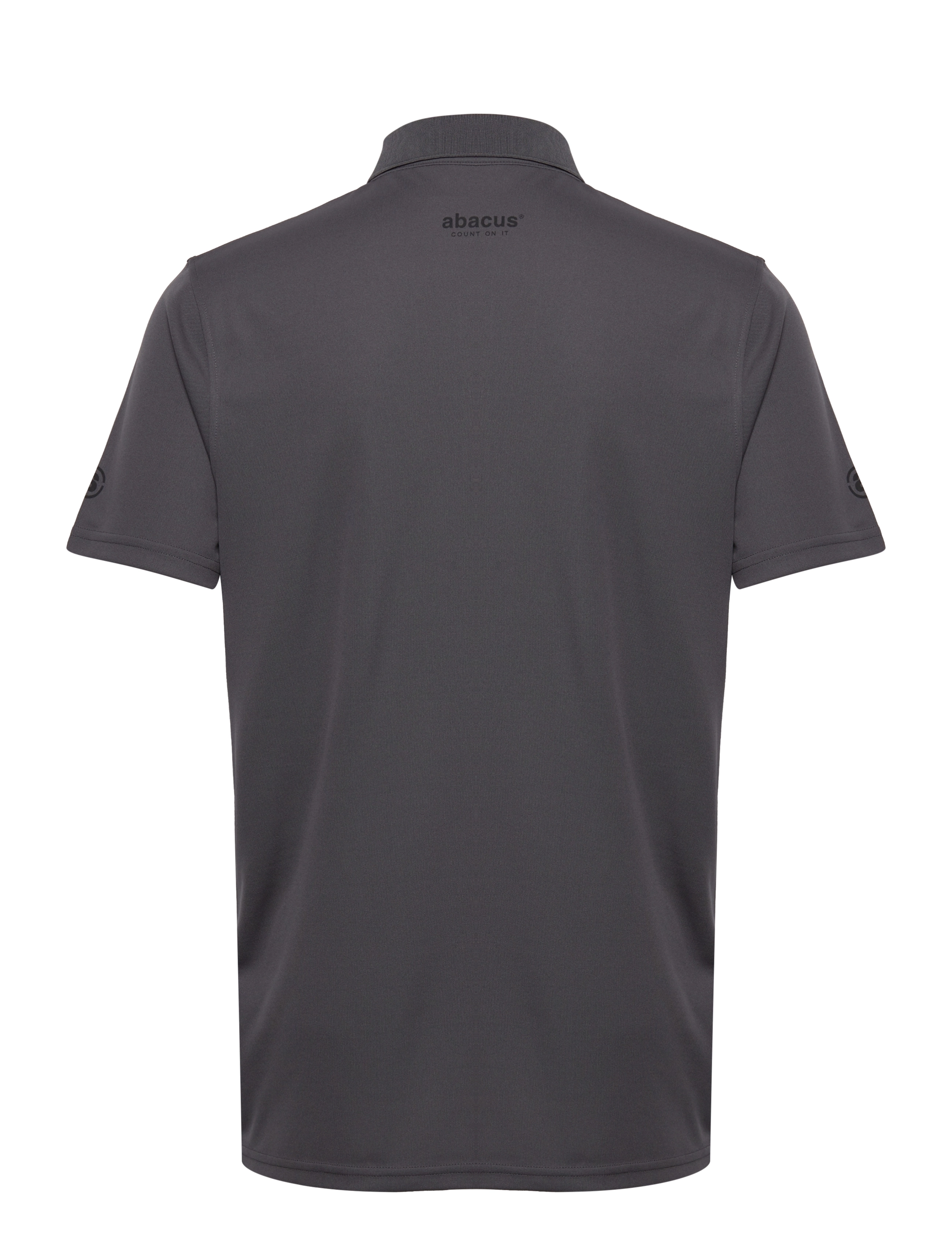 Abacus - Mens Cray drycool polo - polos - dk.grey - 2