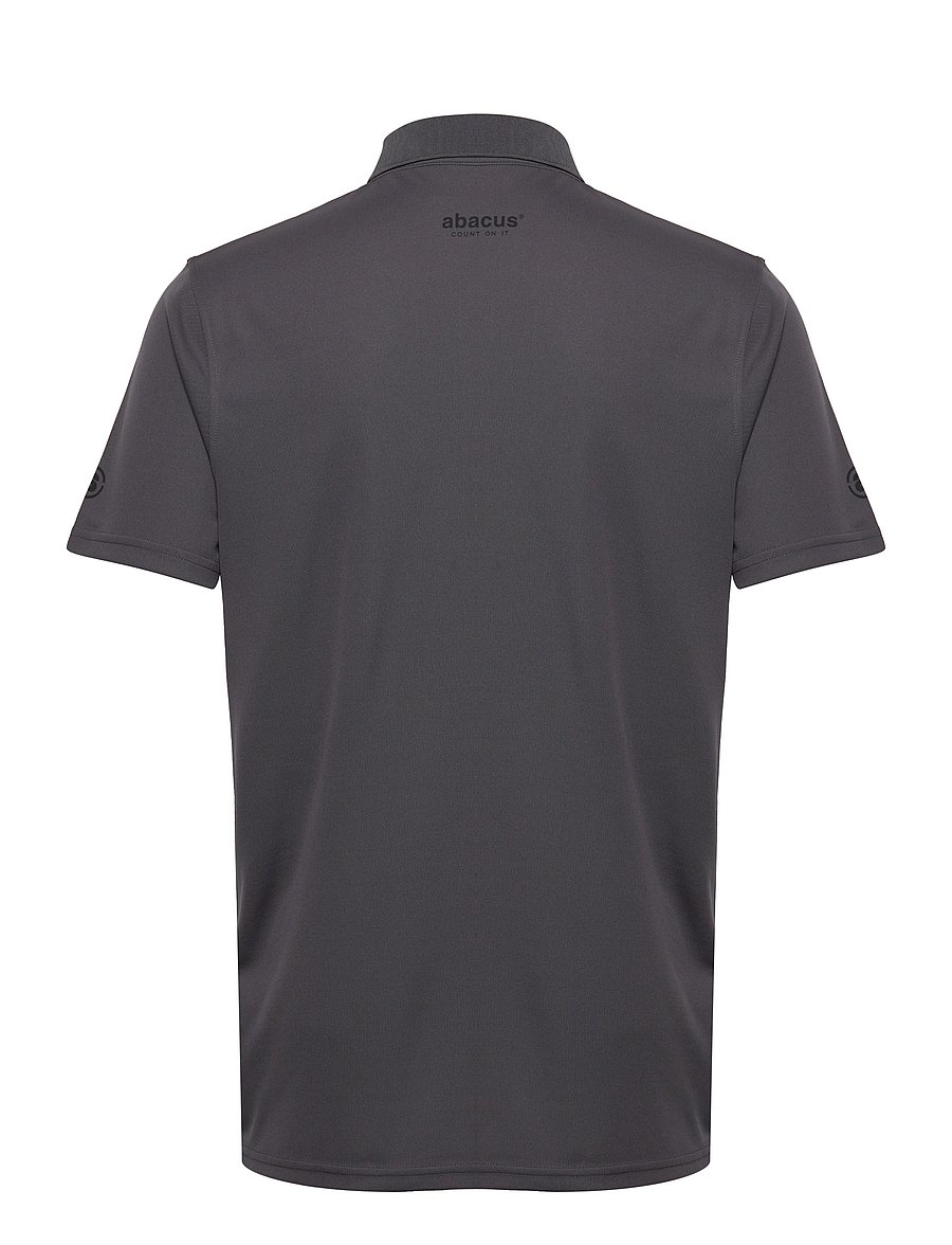 Abacus - Mens Cray drycool polo - oberteile & t-shirts - dk.grey - 2
