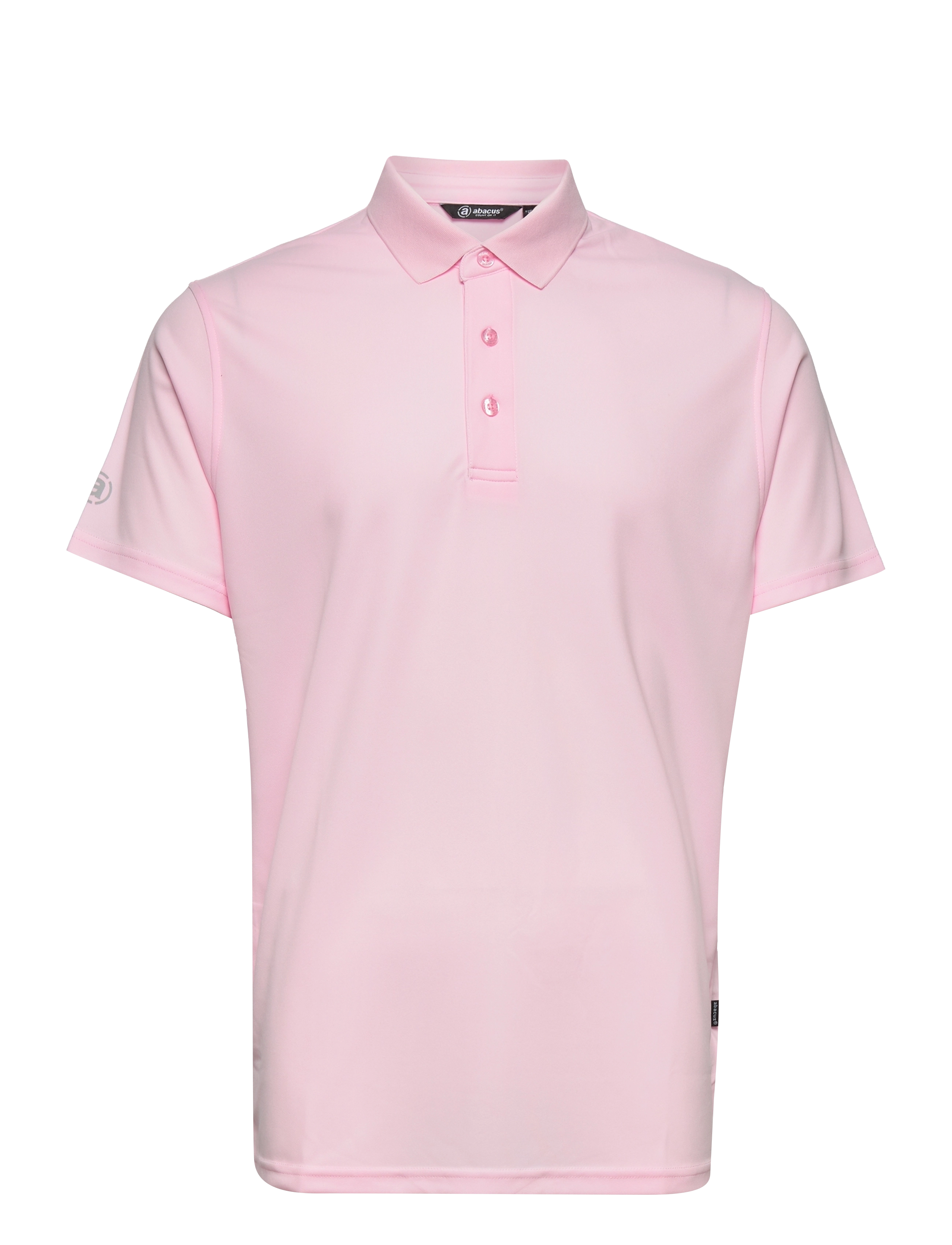 Abacus Mens Cray drycool polo - Abacus - LT.PINK / pink/rose