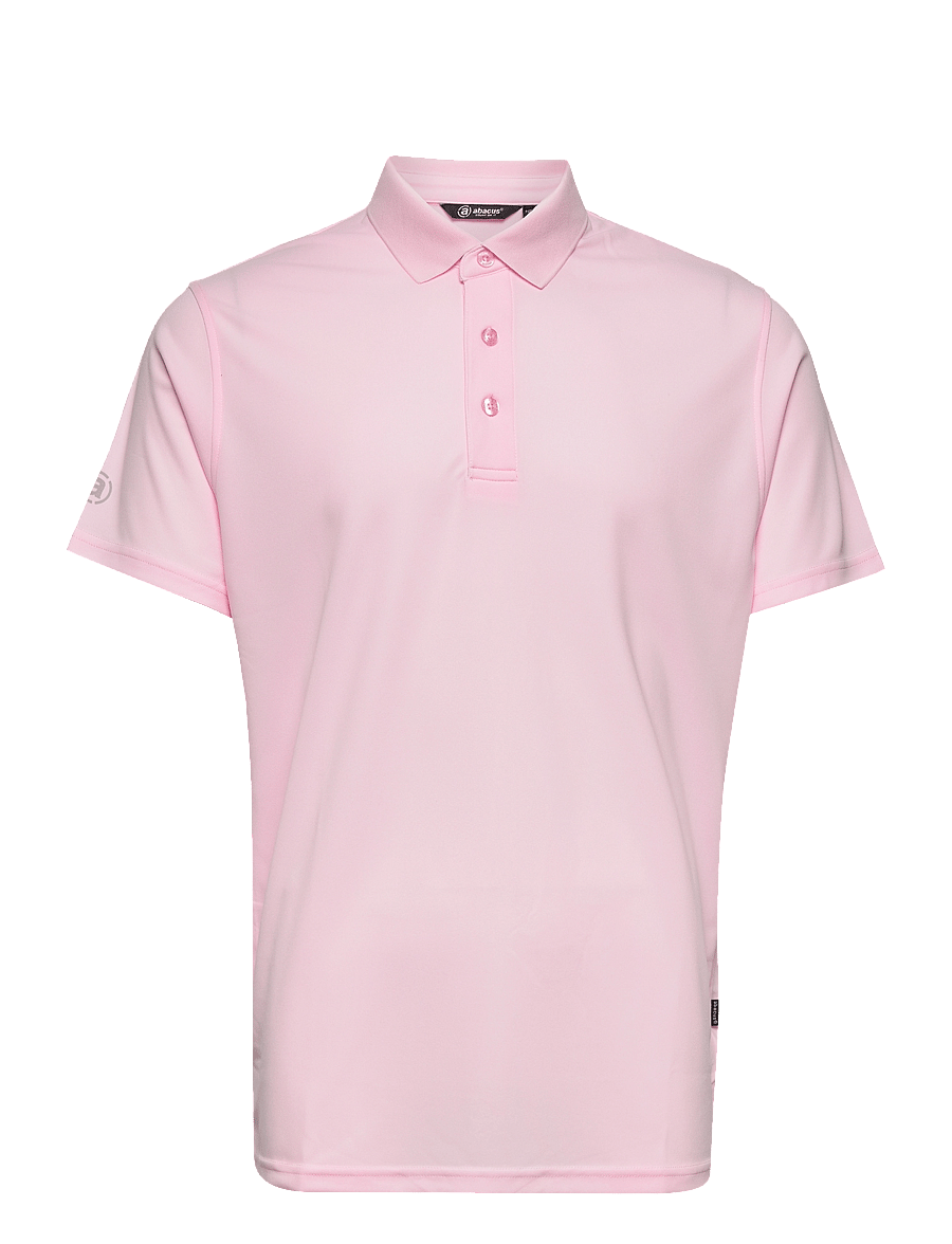 Abacus - Mens Cray drycool polo - oberteile & t-shirts - lt.pink - 1