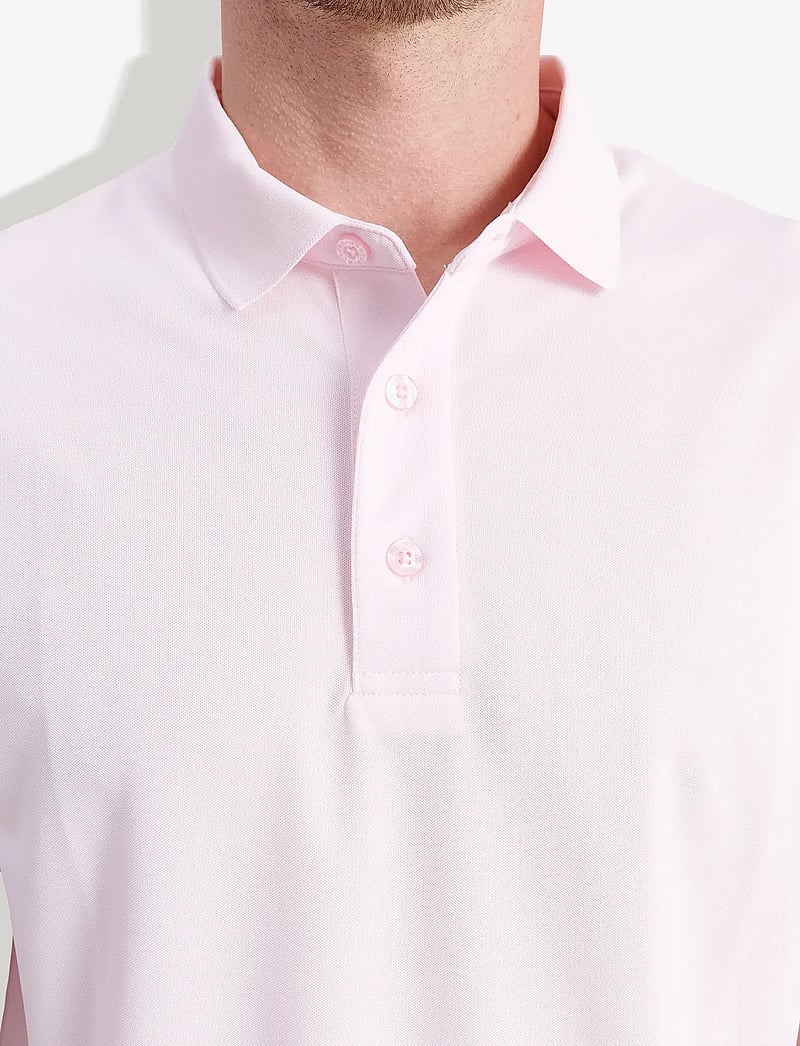 Abacus - Mens Cray drycool polo - toppe & t-shirts - lt.pink - 4