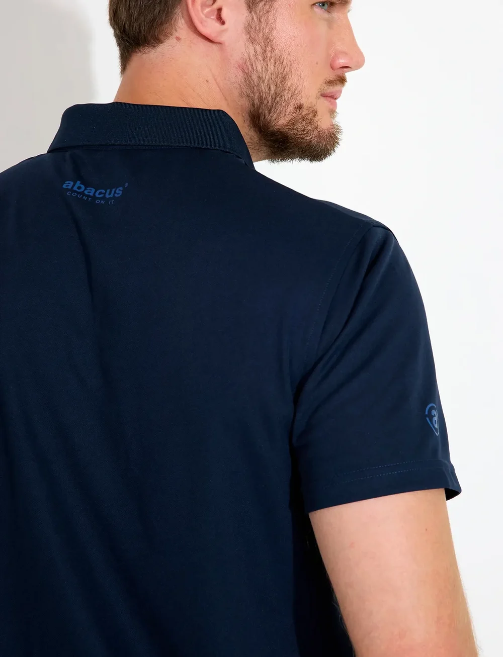 Abacus - Mens Cray drycool polo - toppar & t-shirts - navy - 5