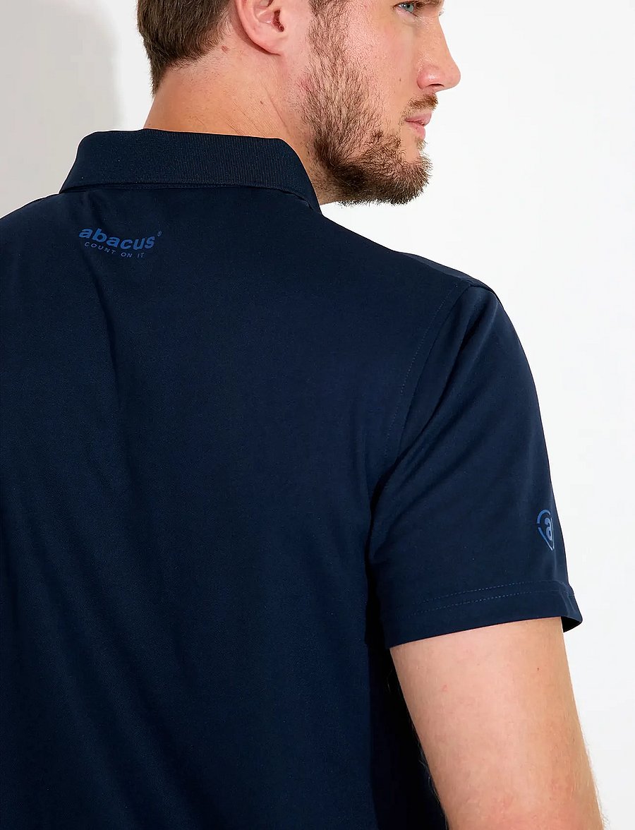 Abacus - Mens Cray drycool polo - polo's - navy - 5