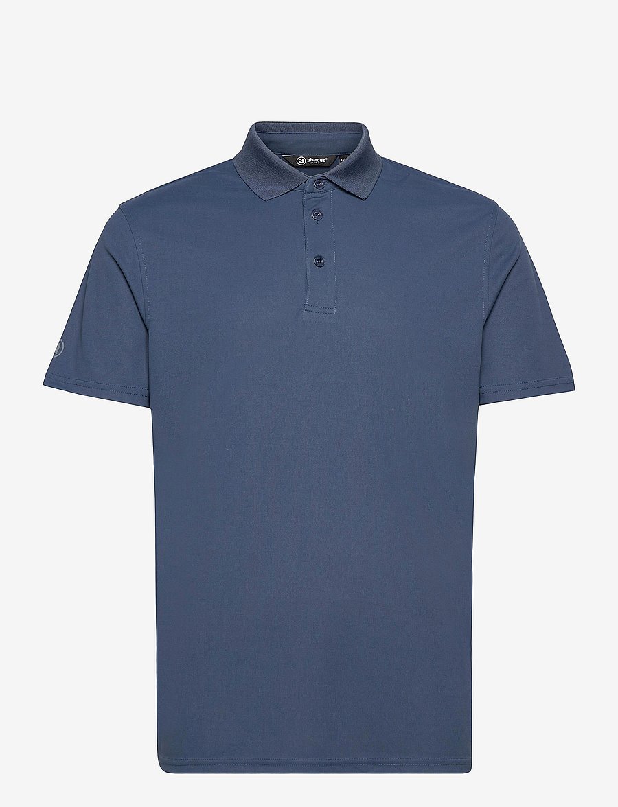 Abacus - Mens Cray drycool polo - toppe & t-shirts - steelblue - 1